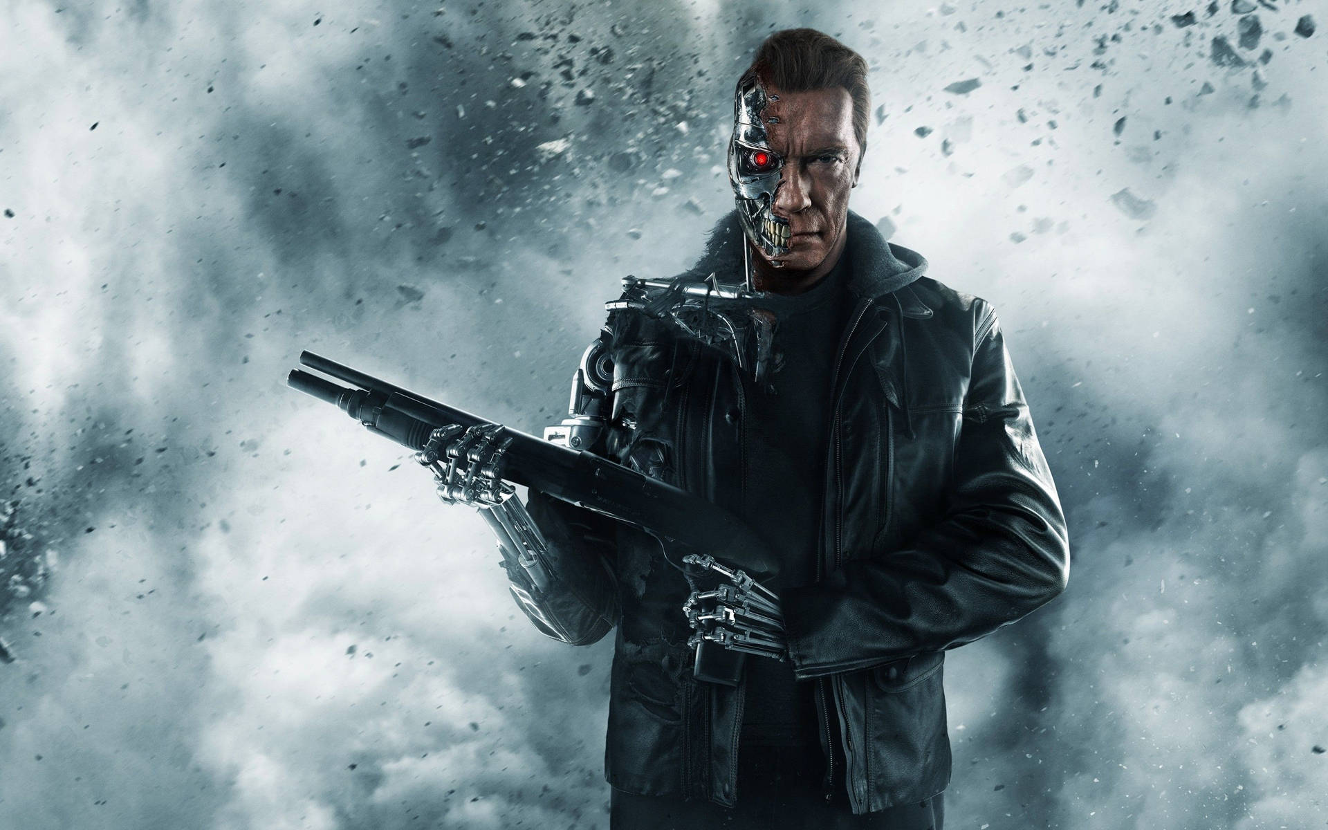 Terminator Arnold Schwarzenegger Background