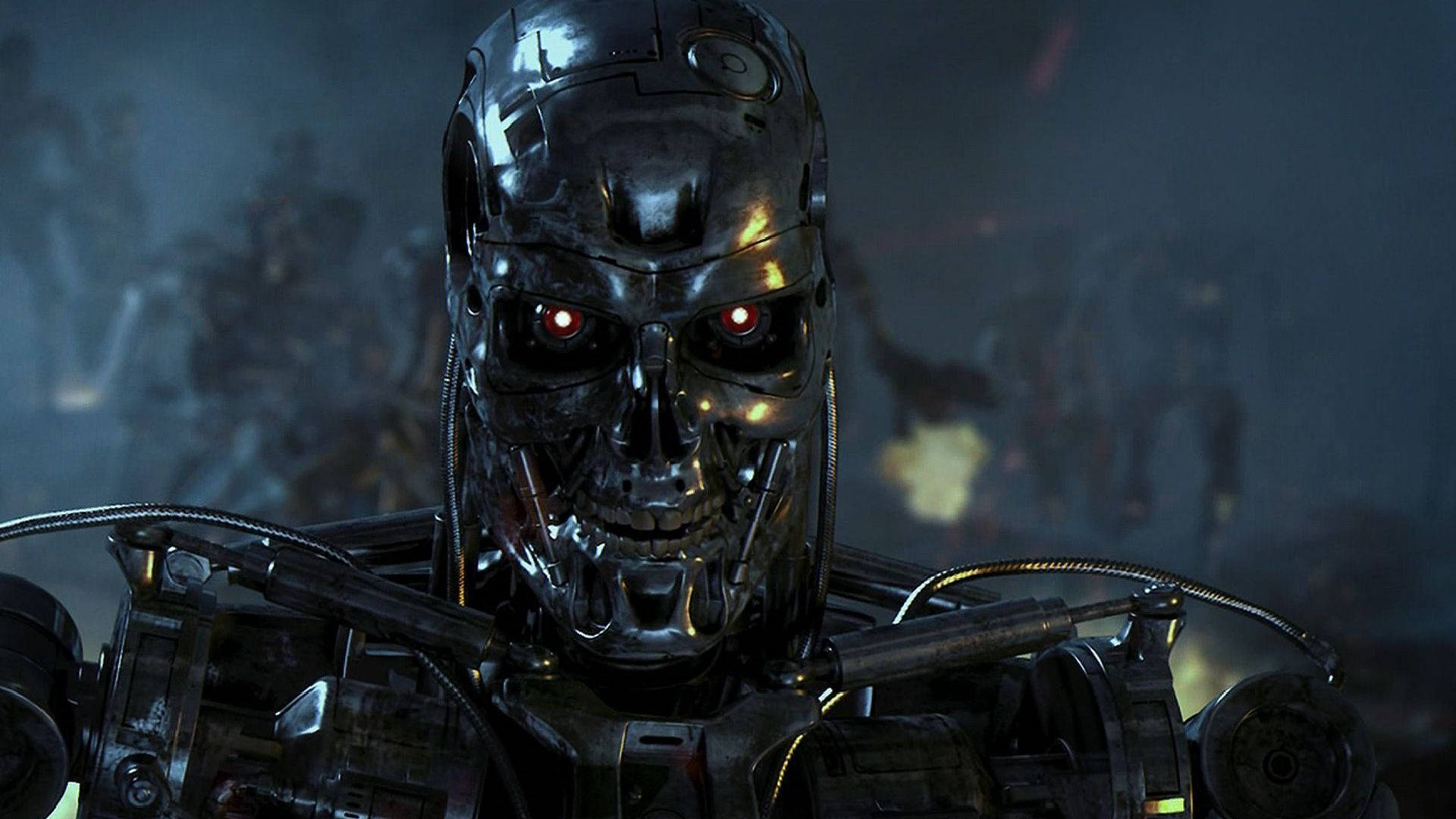 Terminator Cyborg Background