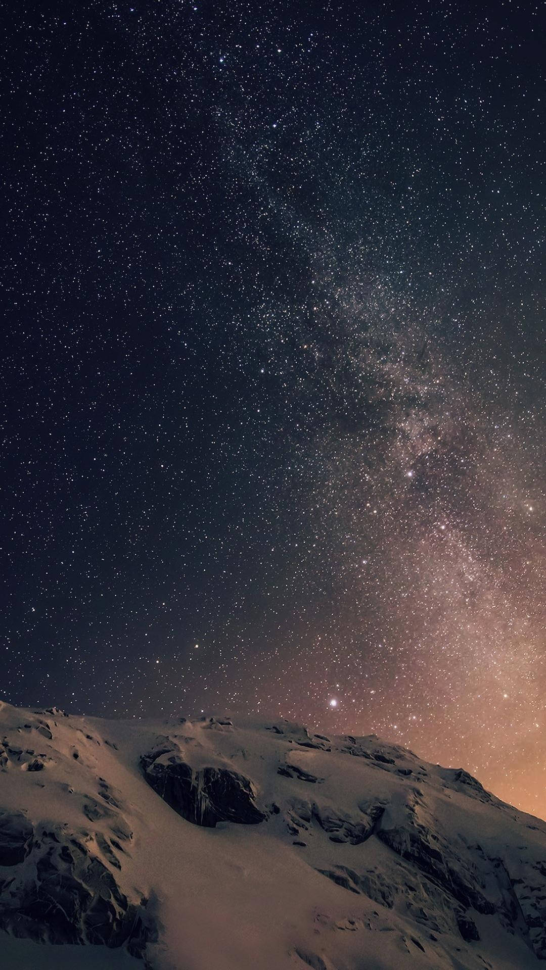 Terrain Under Sky Iphone 8 Live Background