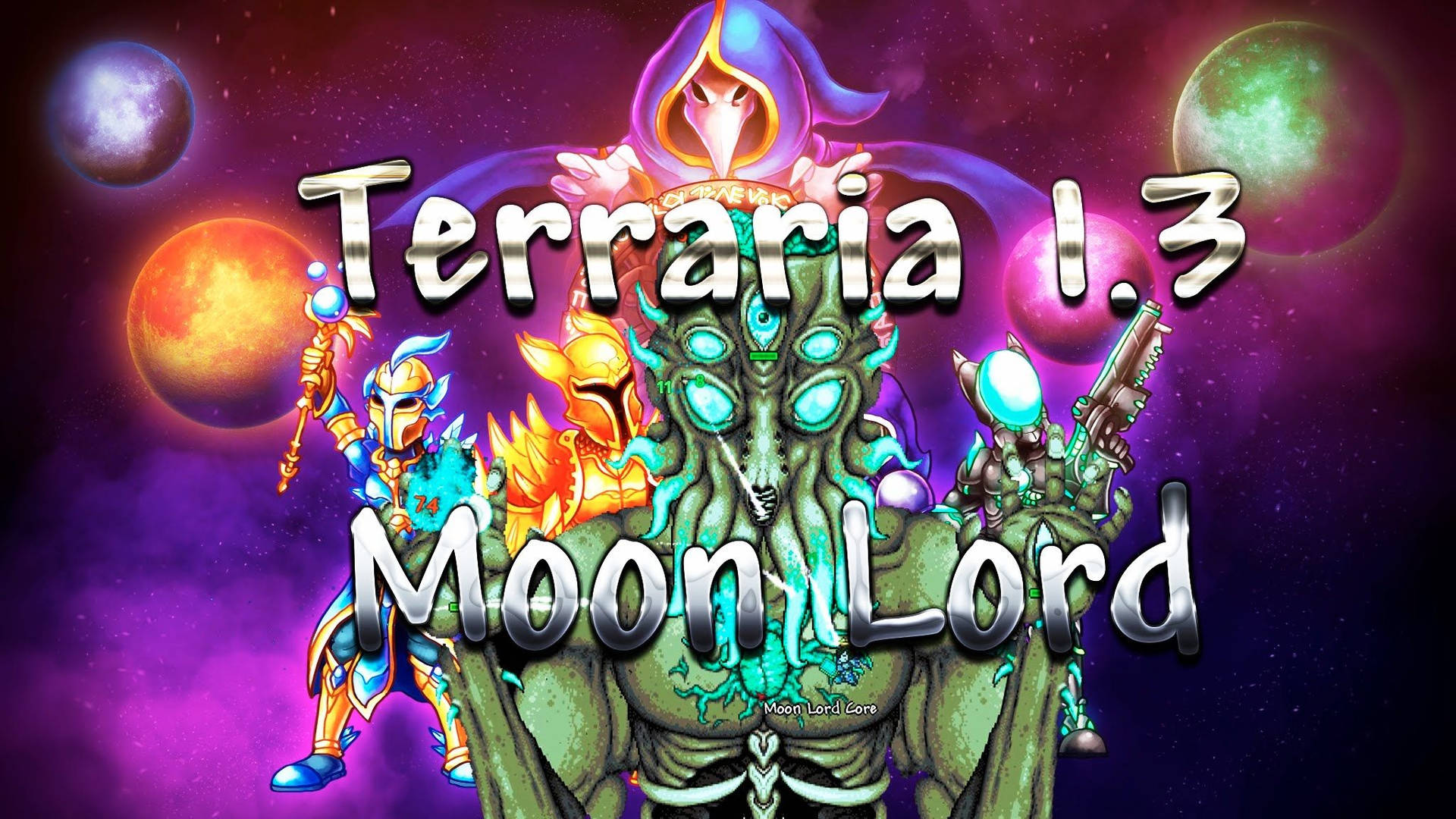 Terraria Moon Lord 1.3 Background