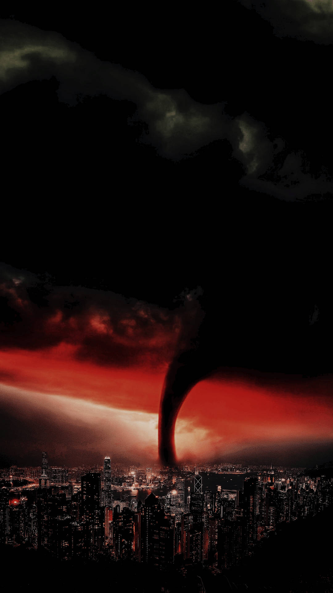 Terrifying Tornado Oled Background