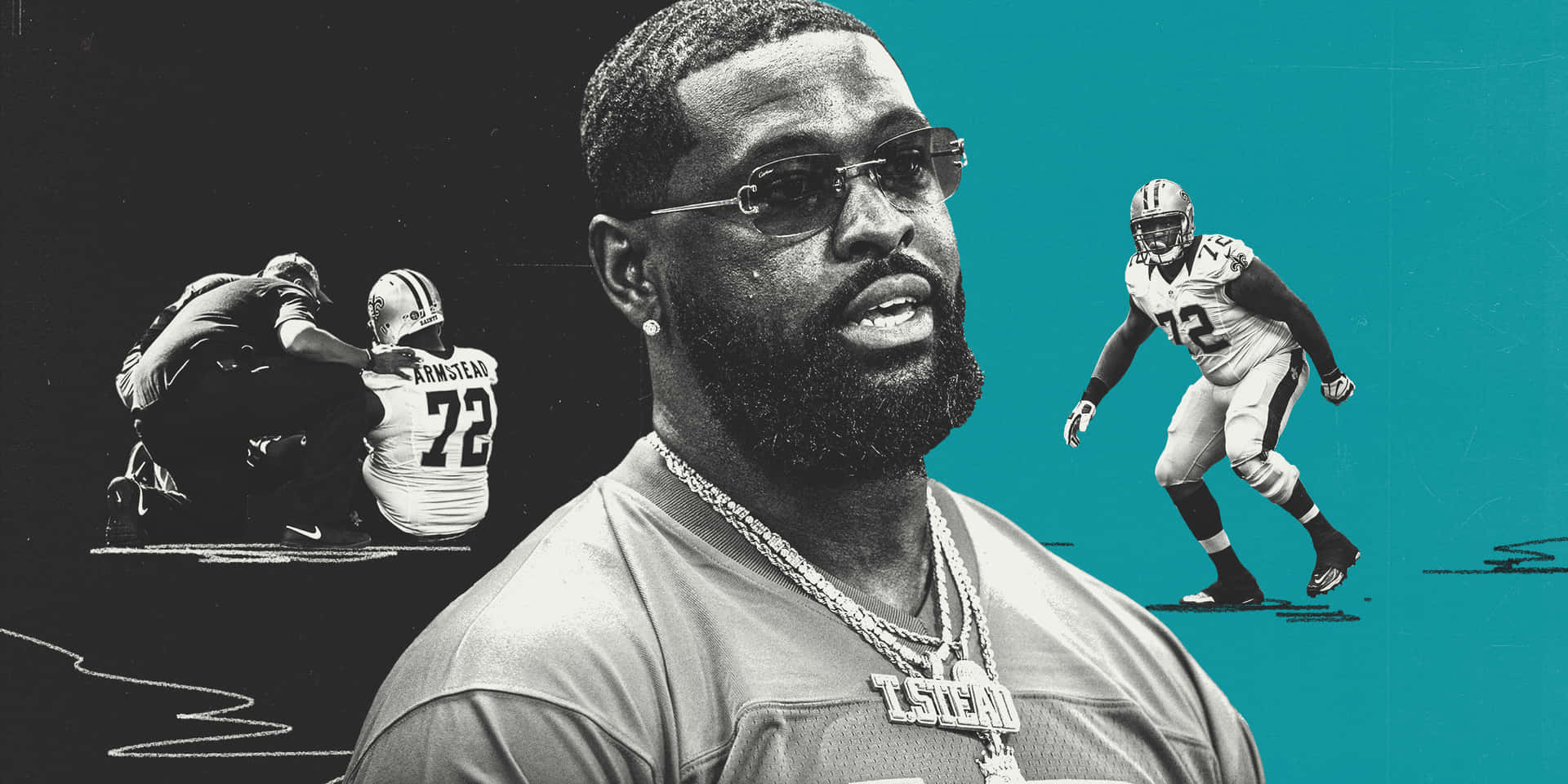 Terron Armstead Miami Dolphins Fanart Background