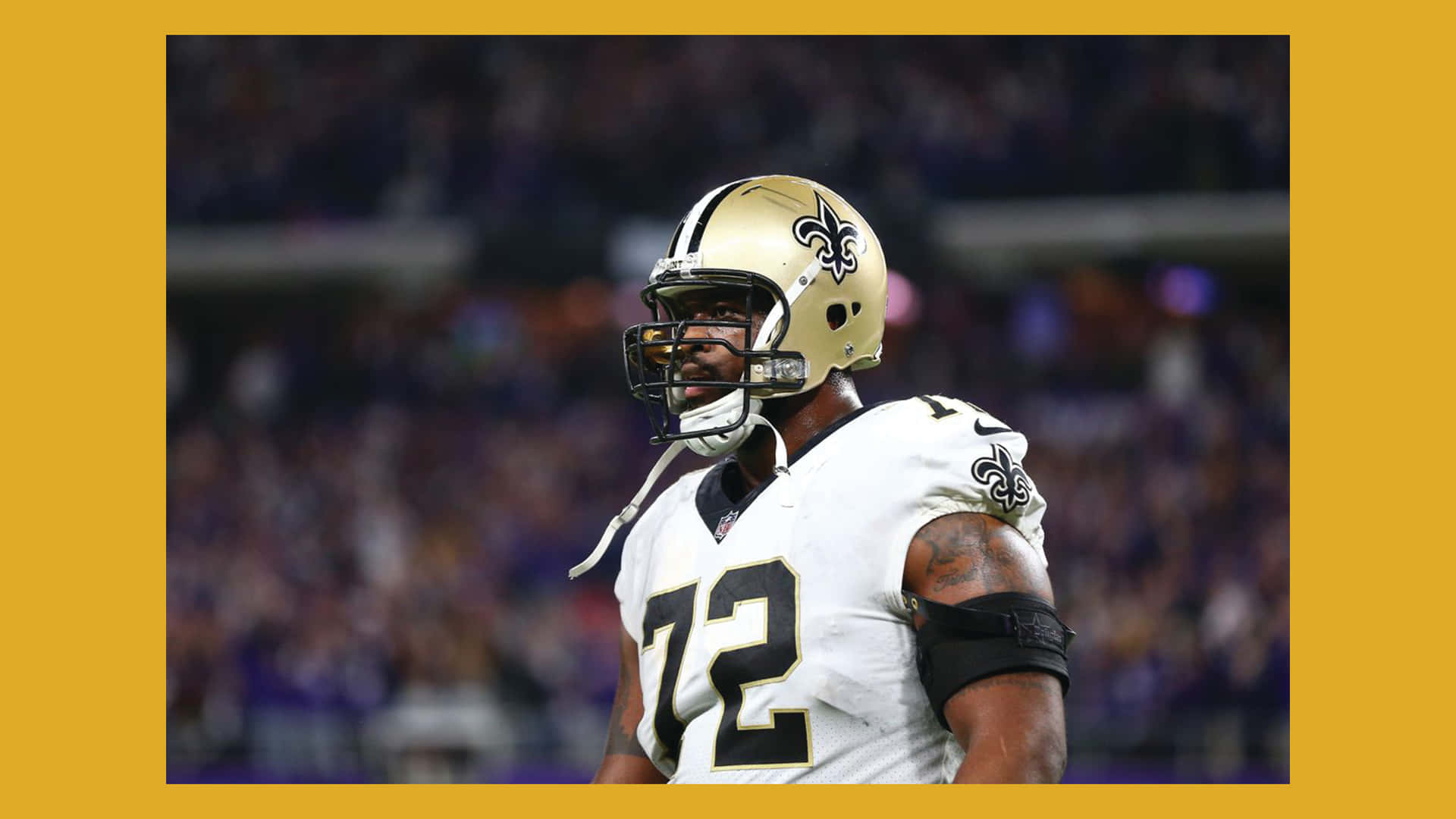 Terron Armstead New Orleans Saints Background