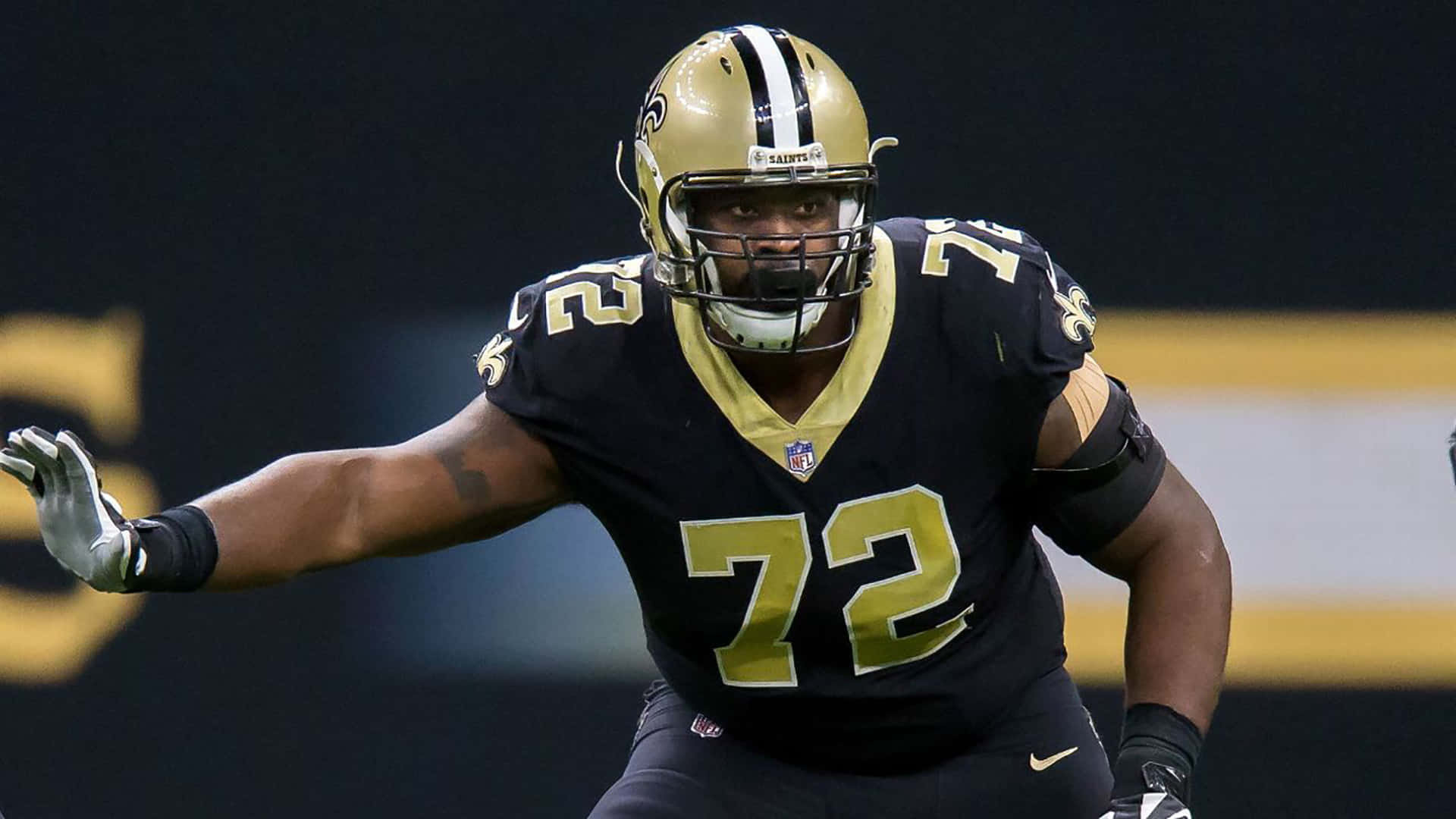 Terron Armstead New Orleans Saints Background