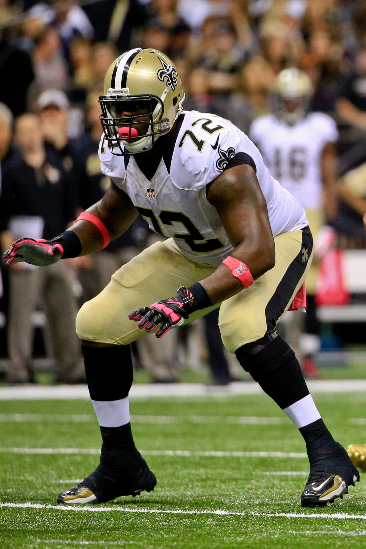 Terron Armstead New Orleans Saints Nfl Background