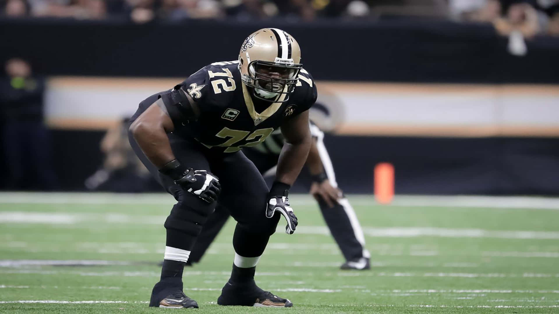 Terron Armstead New Orleans Saints Nfl Player Background