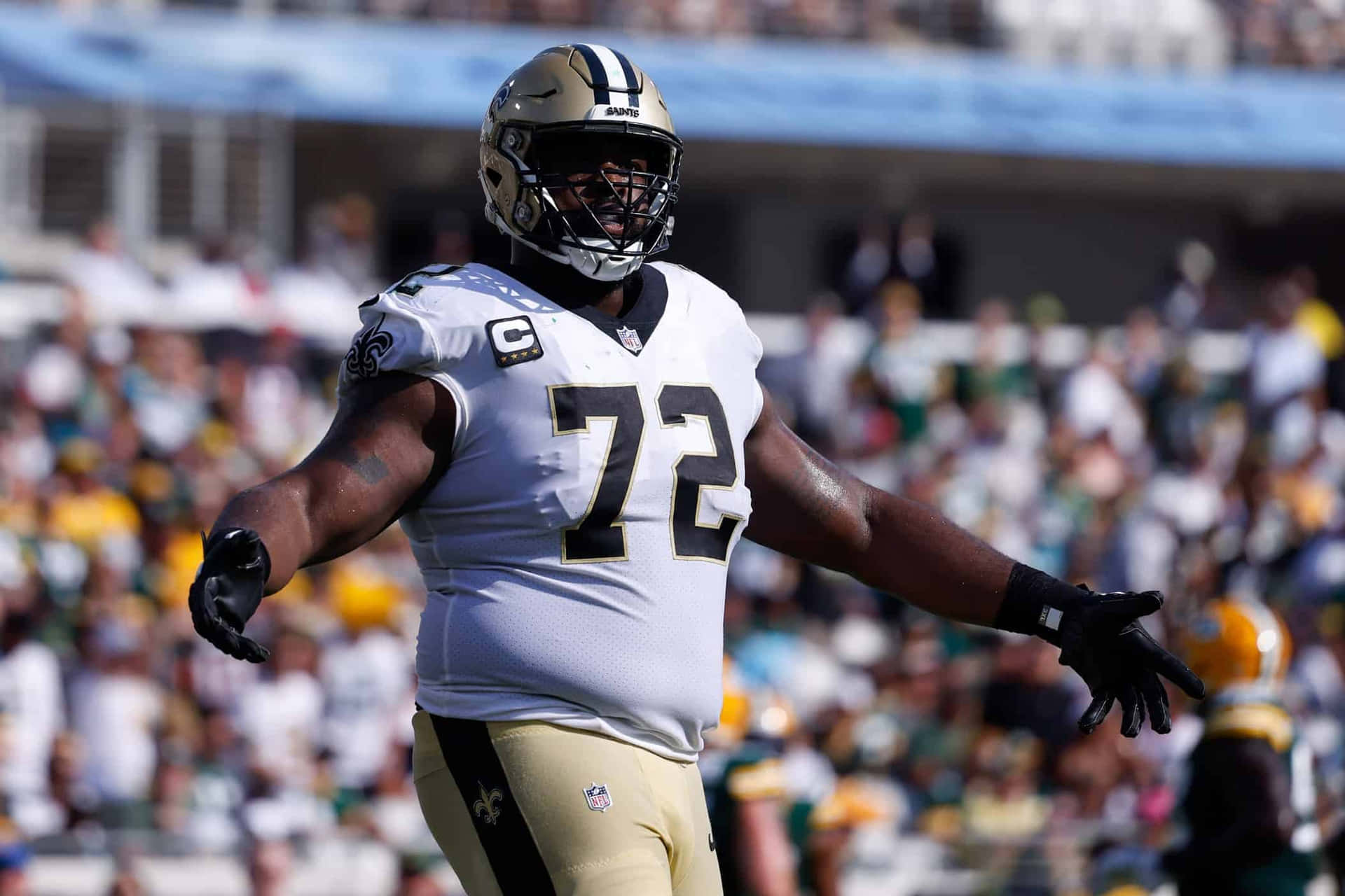 Terron Armstead New Orleans Saints Nfl Tackle Background