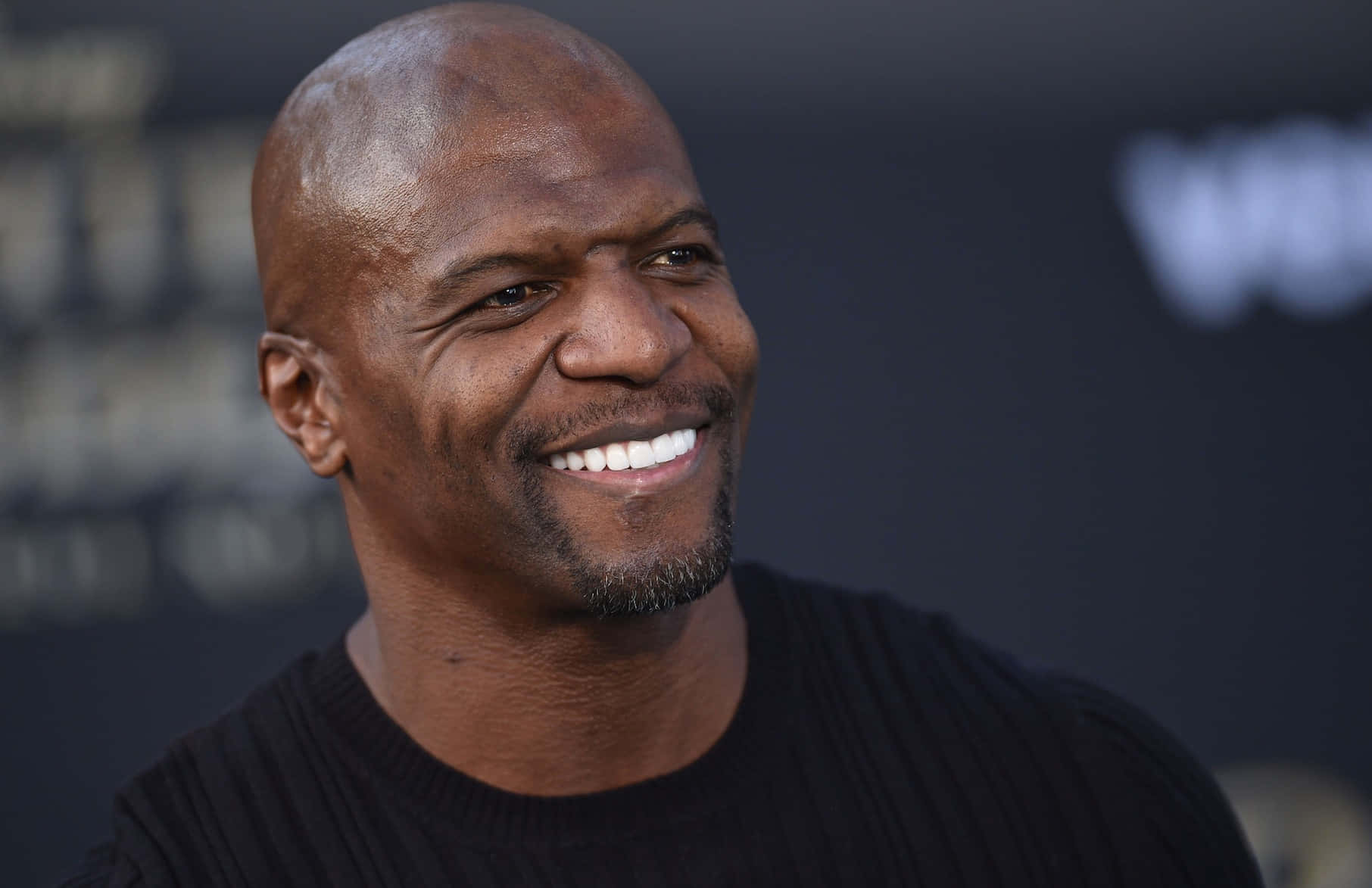 Terry Crews Looking Determined And Ready For His Next Challenge Background
