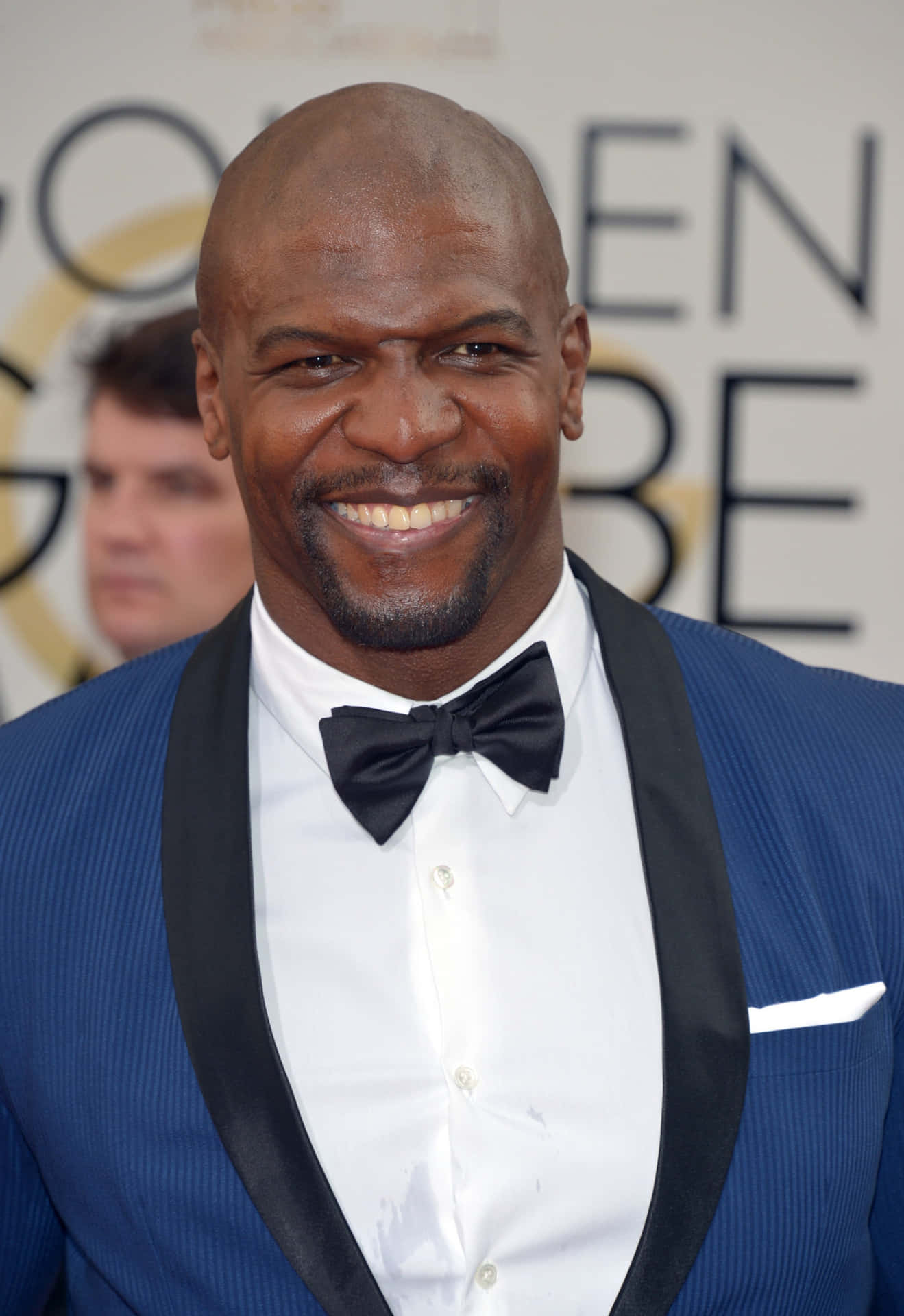 Terry Crews Uses His Muscles To Bring Smiles Background