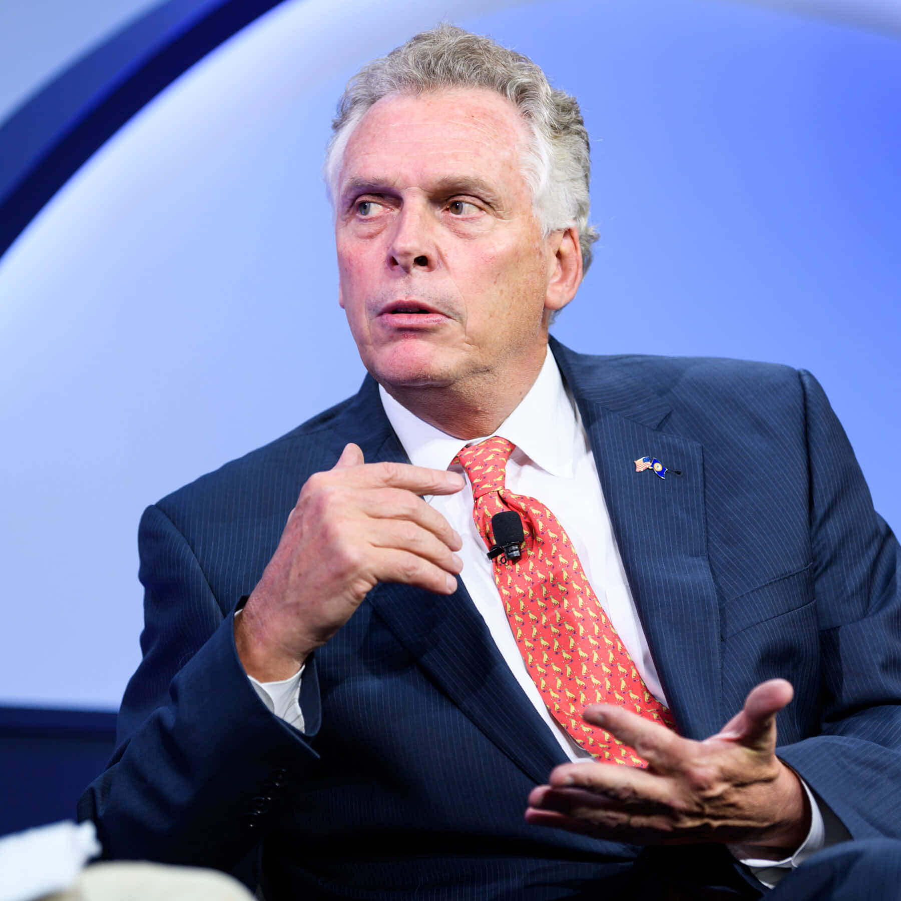 Terry Mcauliffe Sitting Background