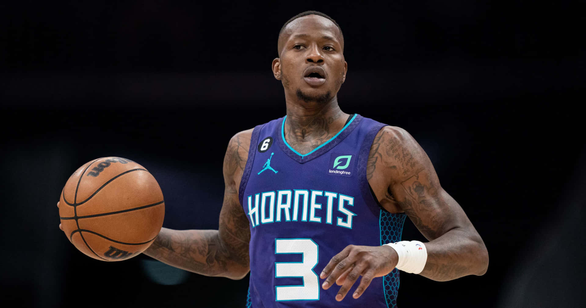 Terry Rozier Purple Charlotte Hornets Jersey
