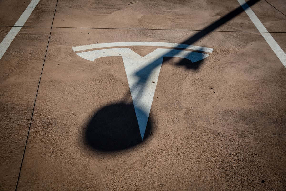 Tesla Logo In 4k Resolution