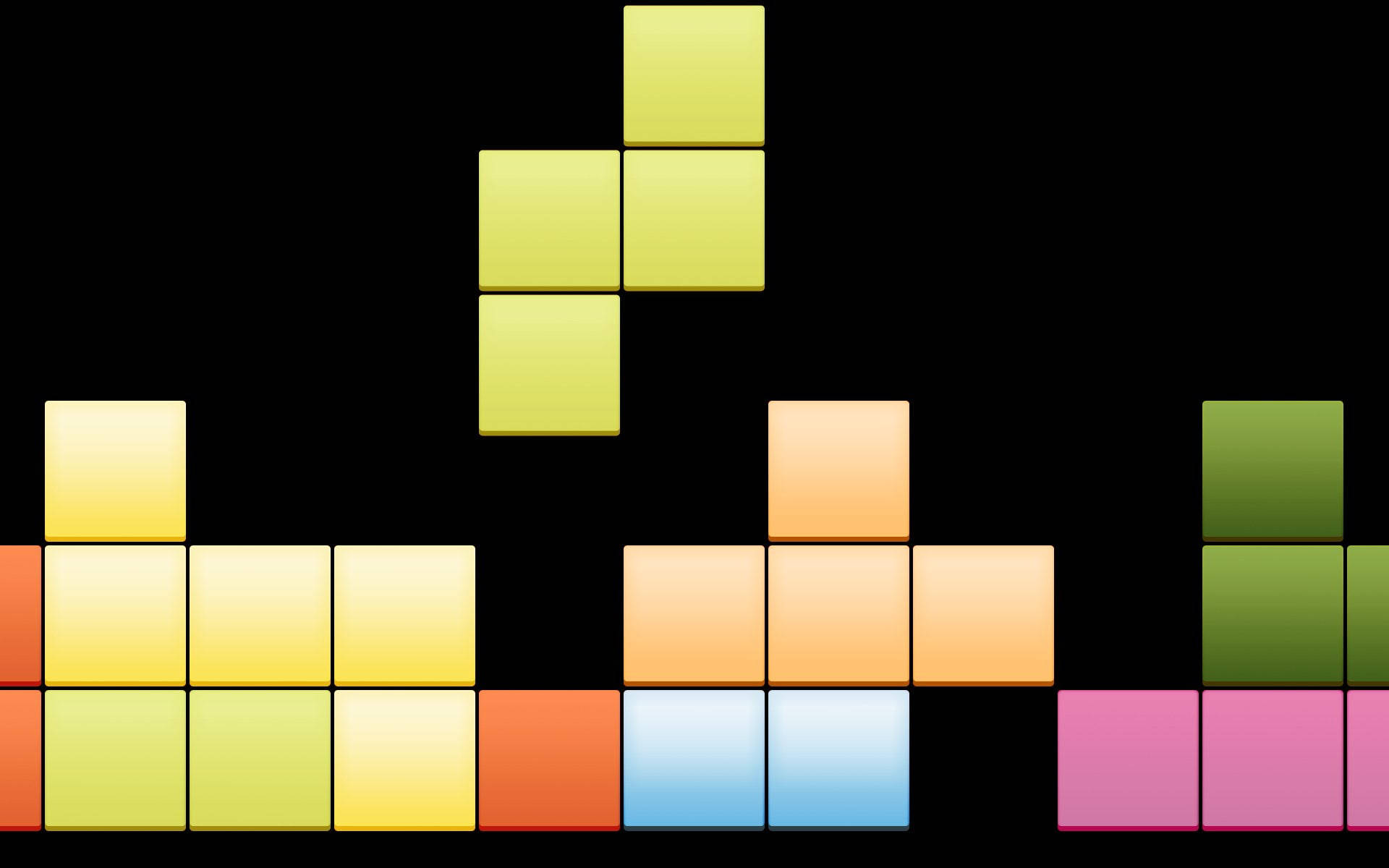 Tetris Close Up Game Background