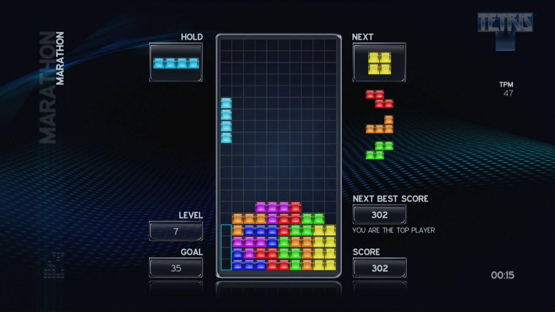 Tetris Game Marathon