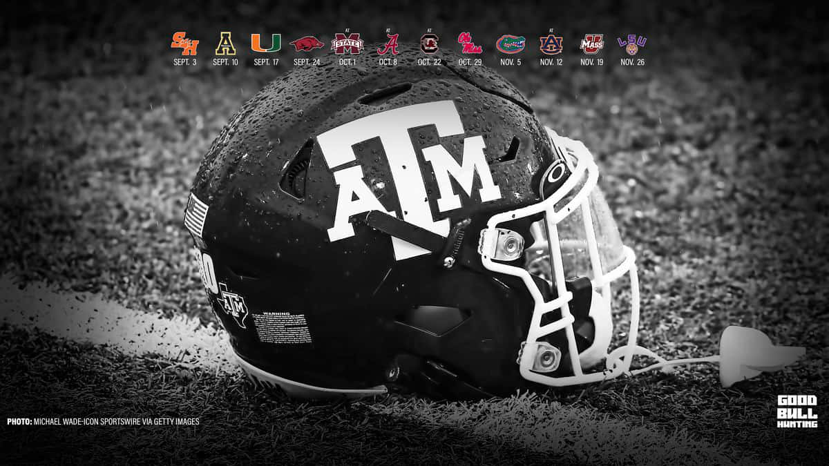 Texas Am Football Helmet Background