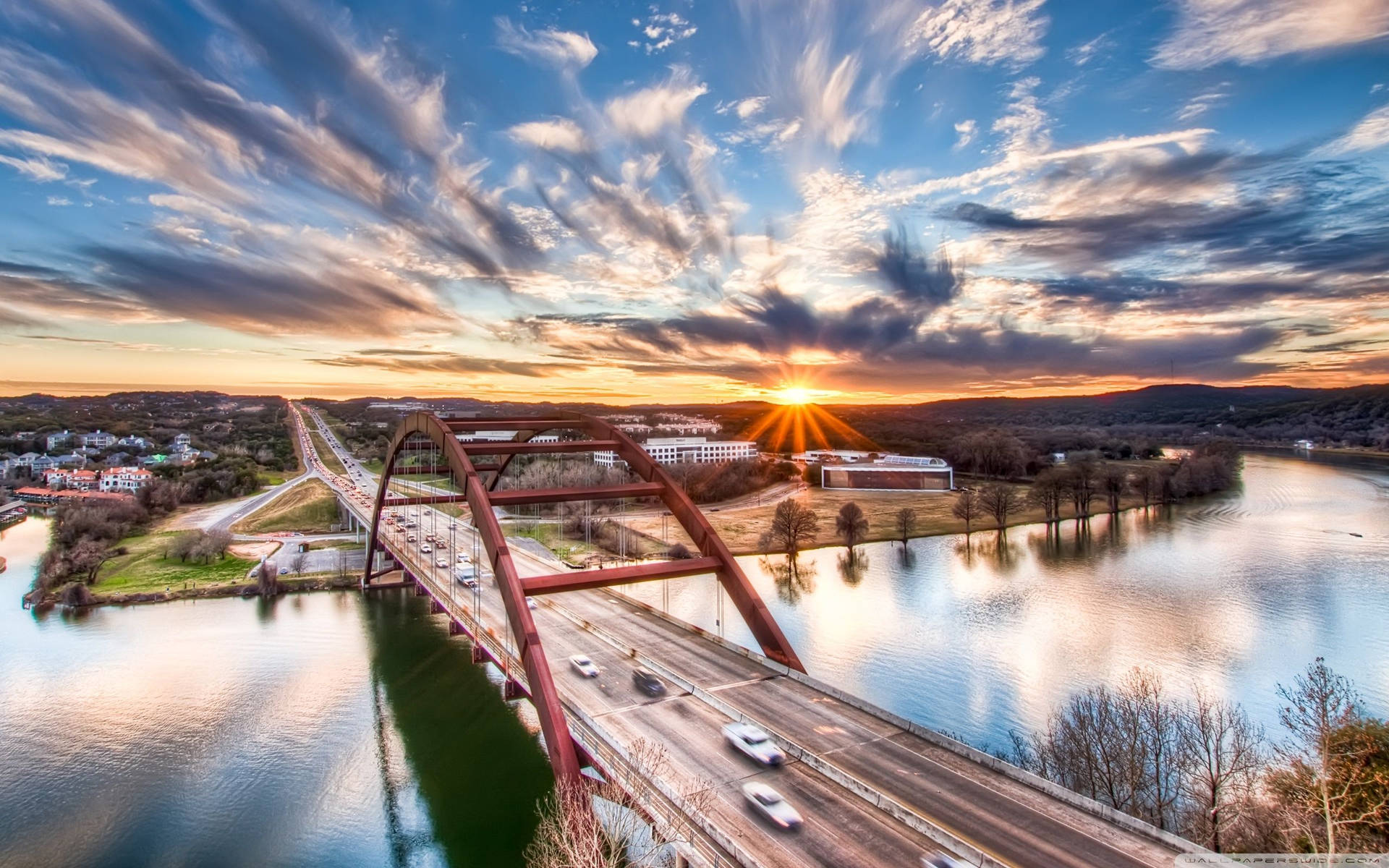 Texas Country Towns Background