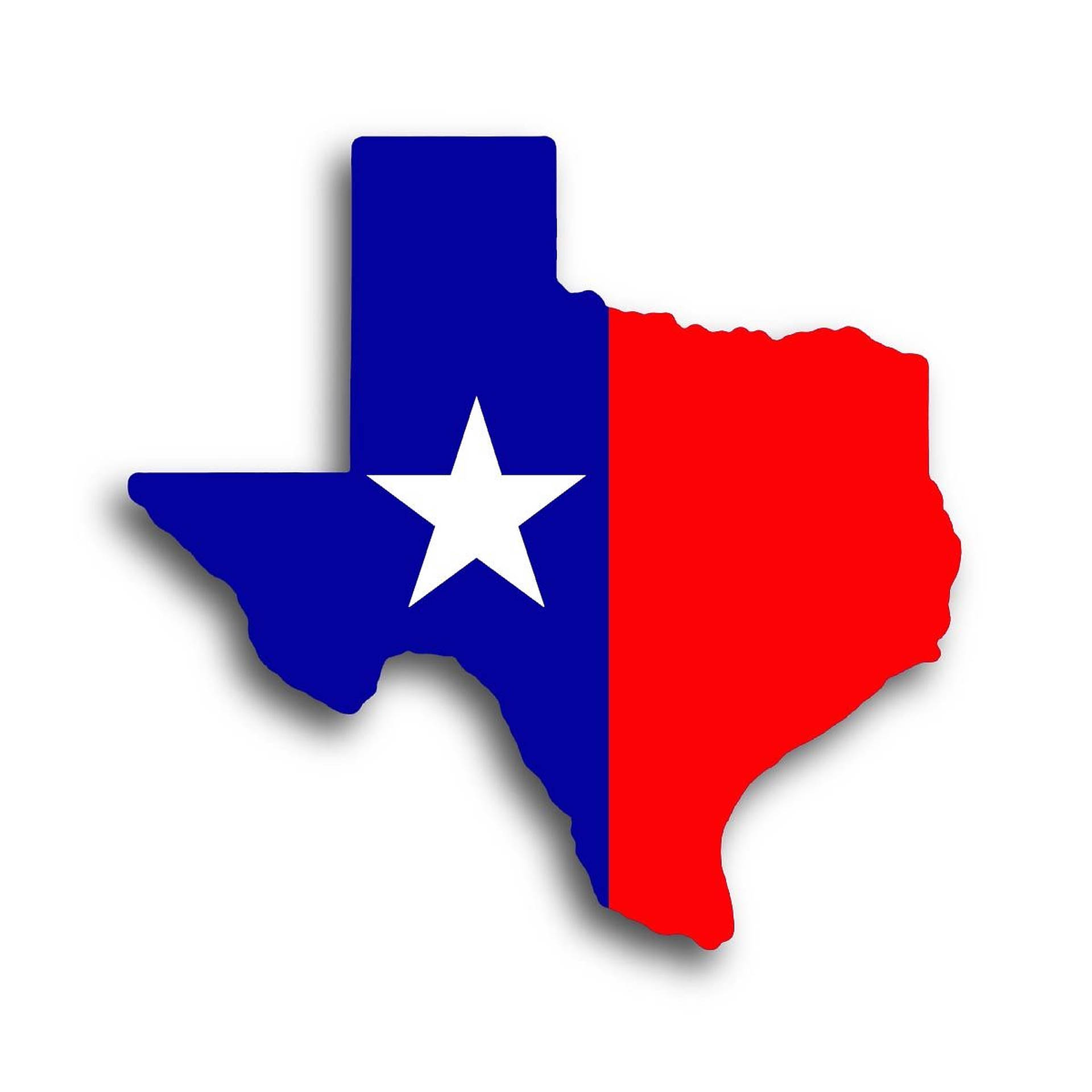 Texas Flag Emblem Background