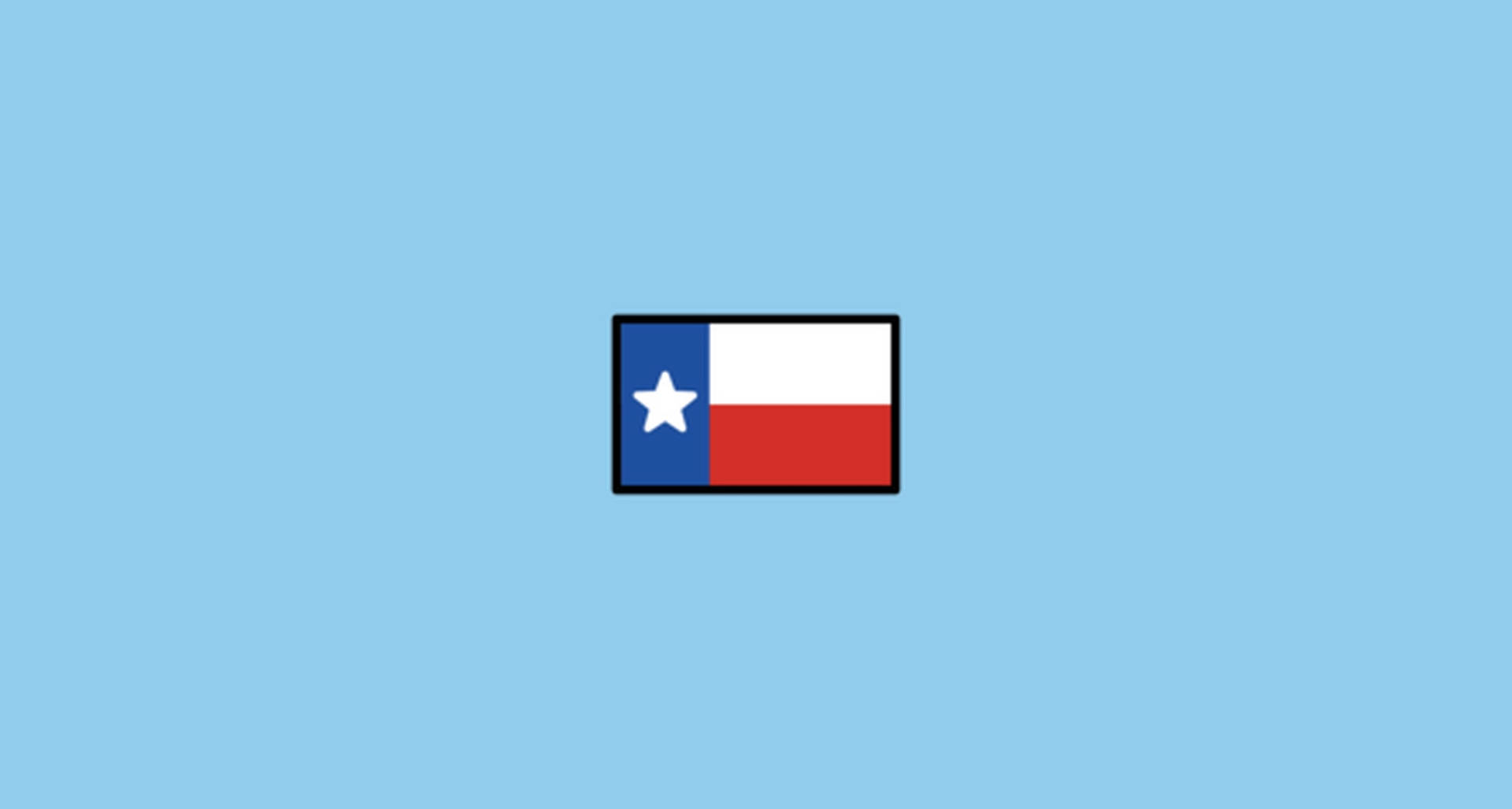 Texas Flag Emoji Background