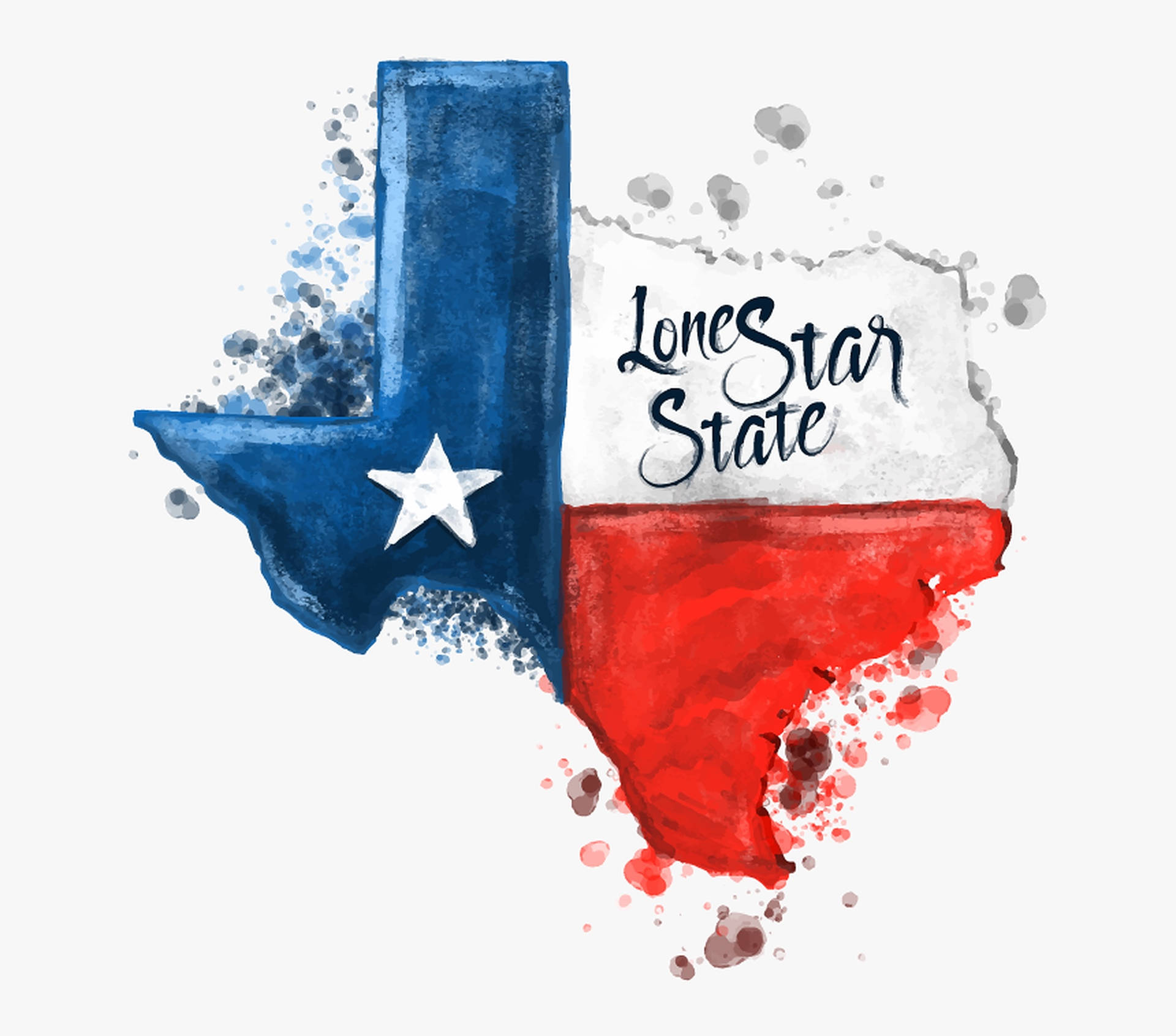 Texas Flag Lone Star State Background