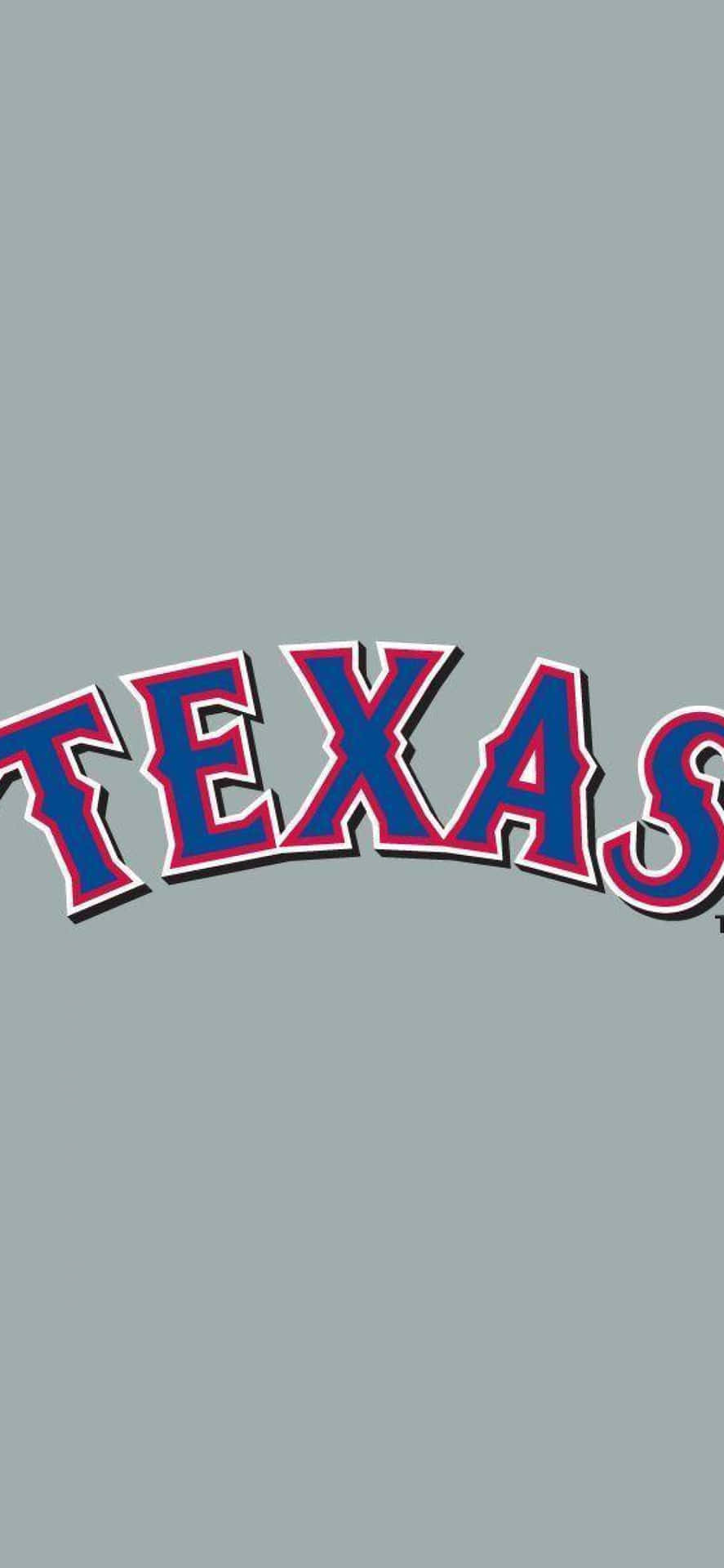 Texas Iphone Rangers Gray Background Background