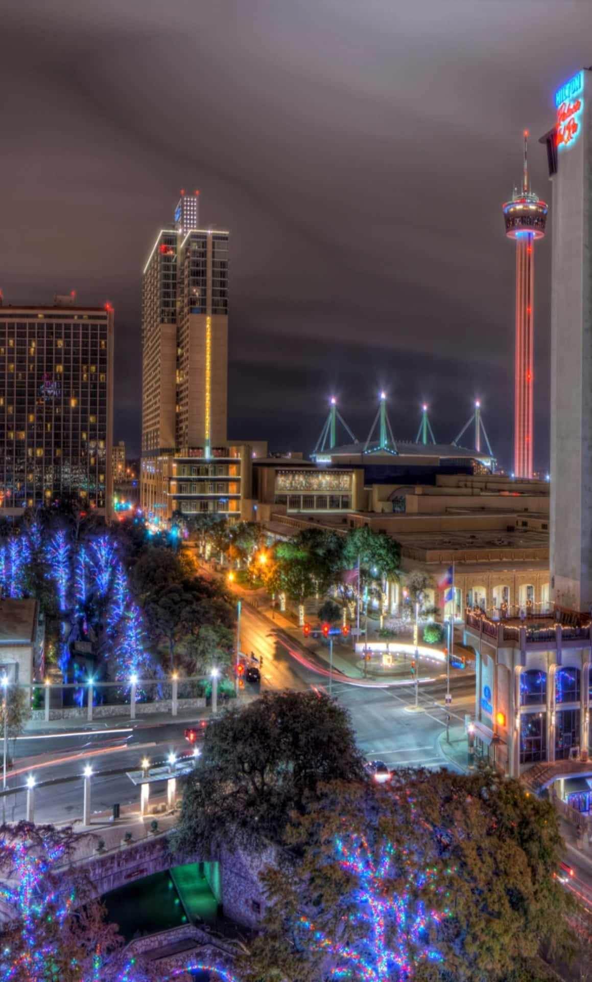 Texas Iphone San Antonio Skyline Background