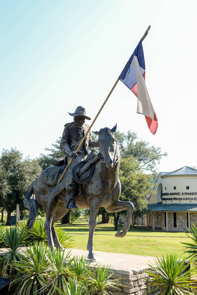 Texas Ranger Statue In Waco