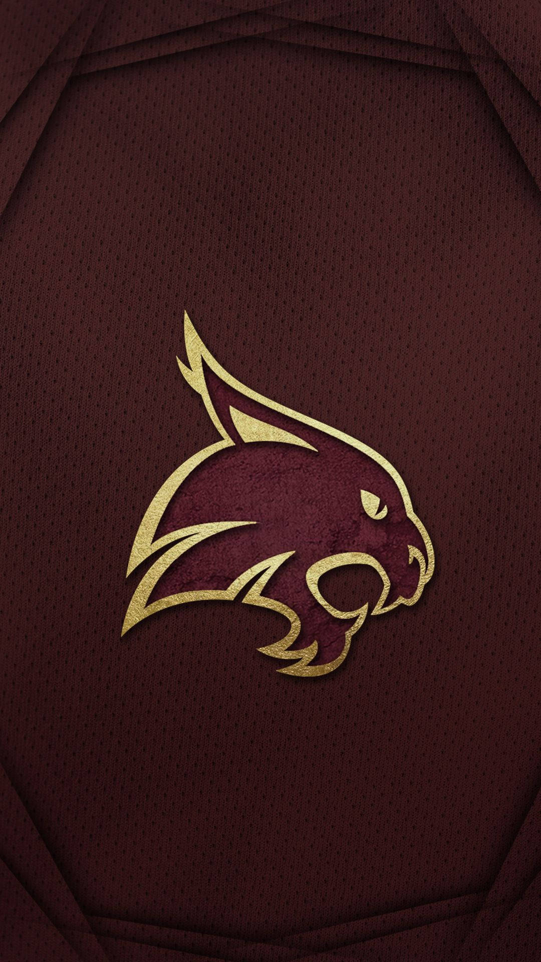 Texas State Bobcats Mobile Logo Background