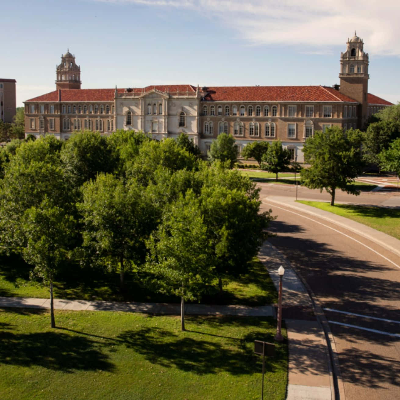 Texas Tech University's Iconic Logo Background