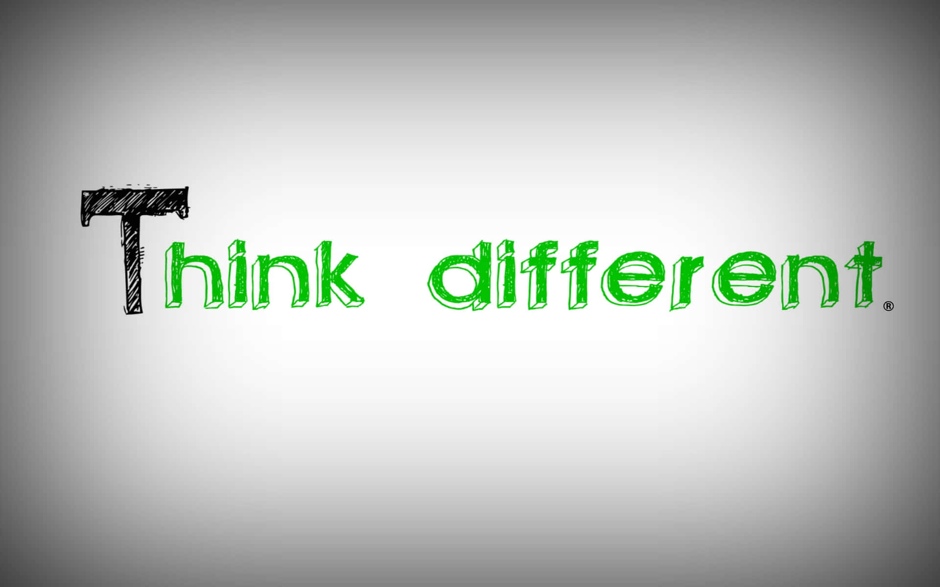 Text Graphics About Being Distinct Background