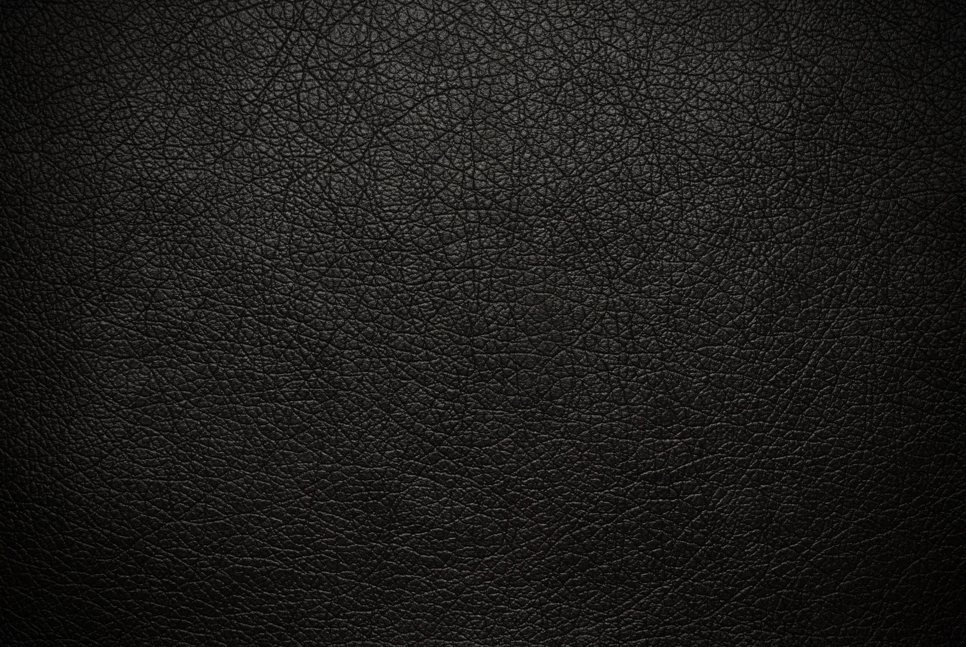 Texture Fine Black Leather Background