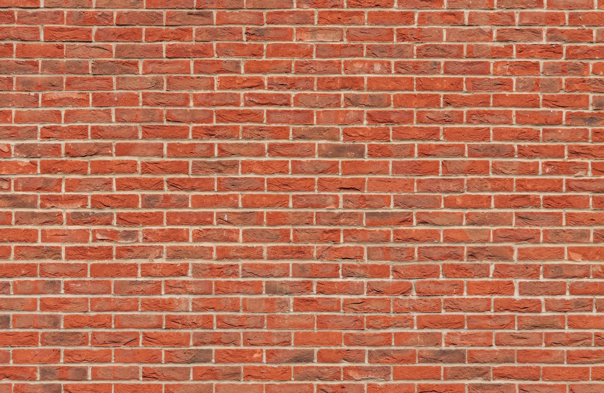 Texture Hard Red Brick Wall Background