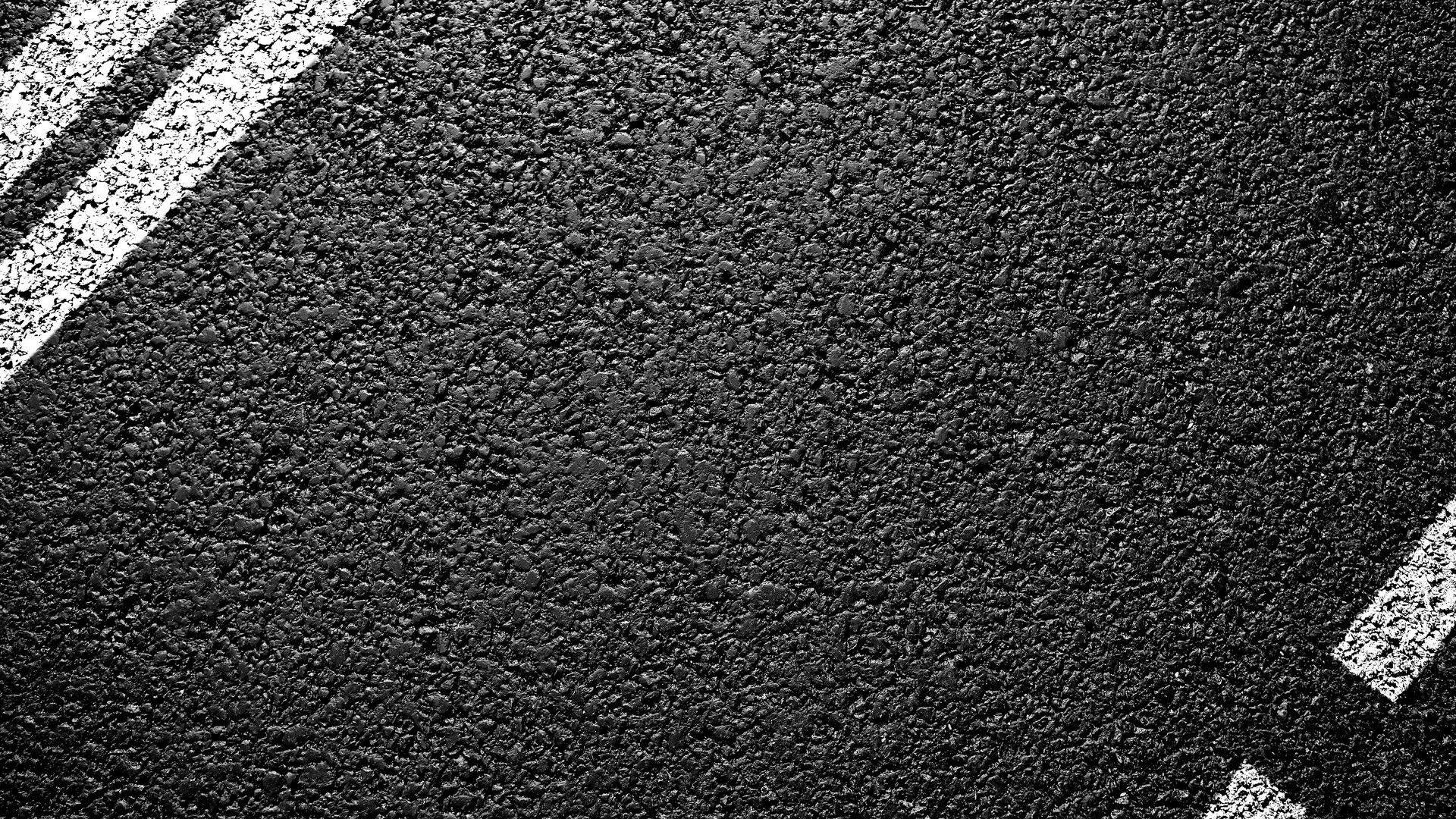 Texture Rough Black Asphalt Road Background