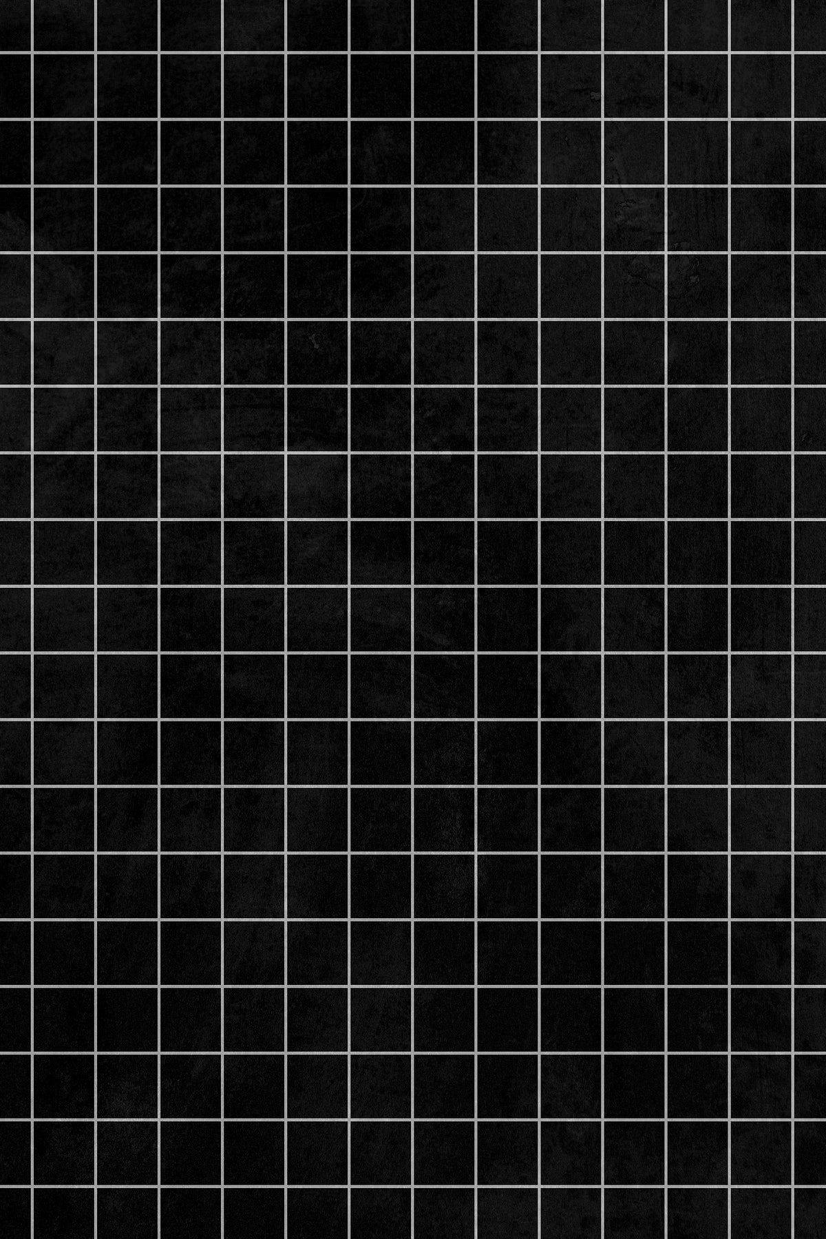 Textured Black And White Grid Aesthetic Background
