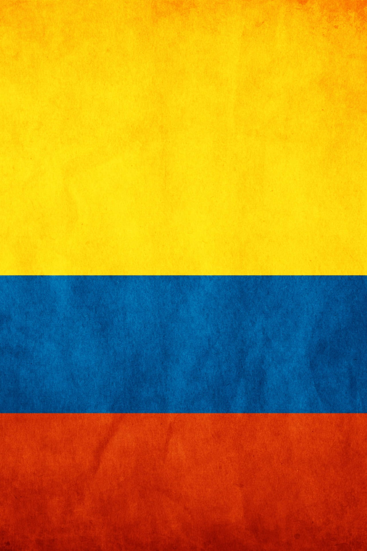 Textured Colombia Flag Background