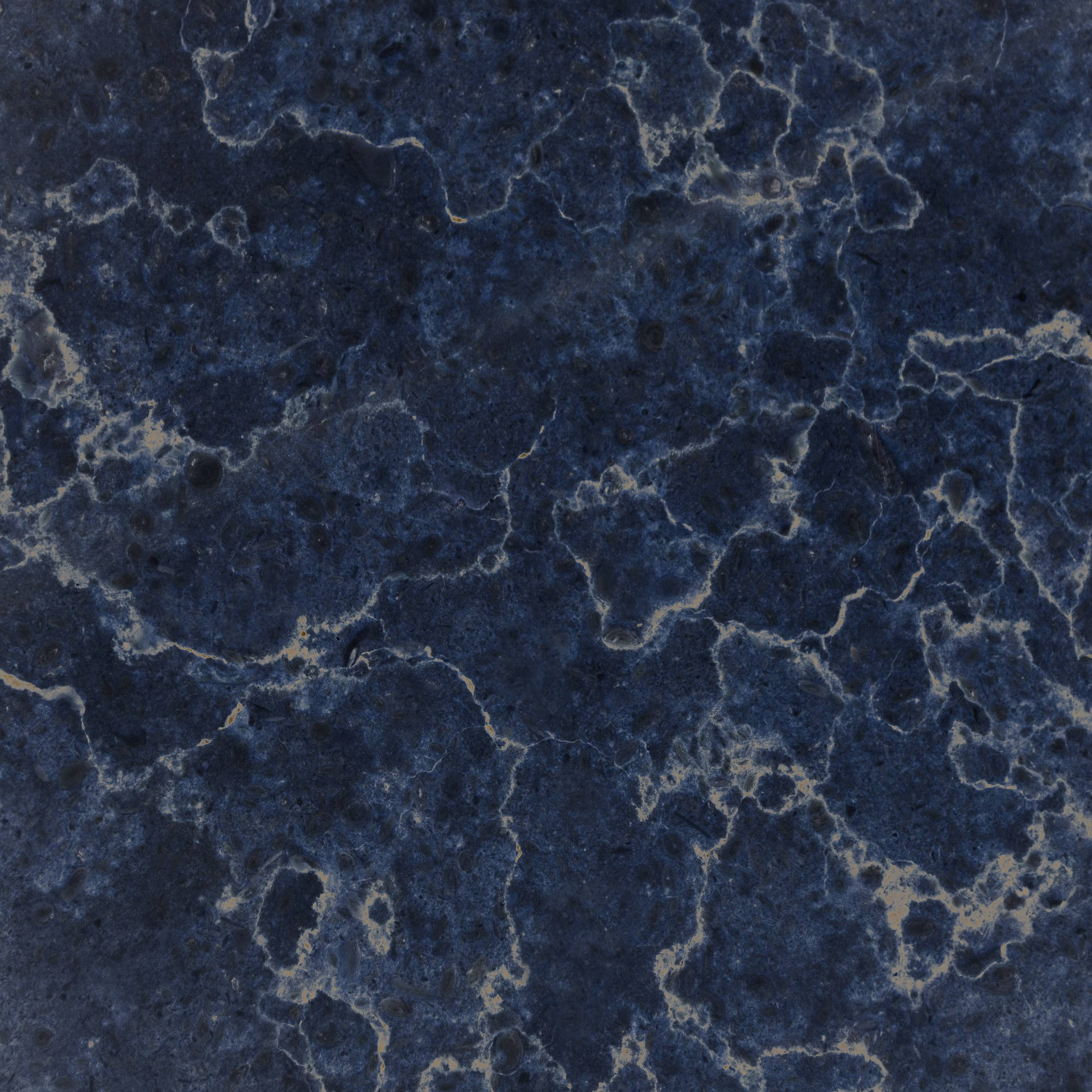 Textured Dark Blue Marble Laptop Background