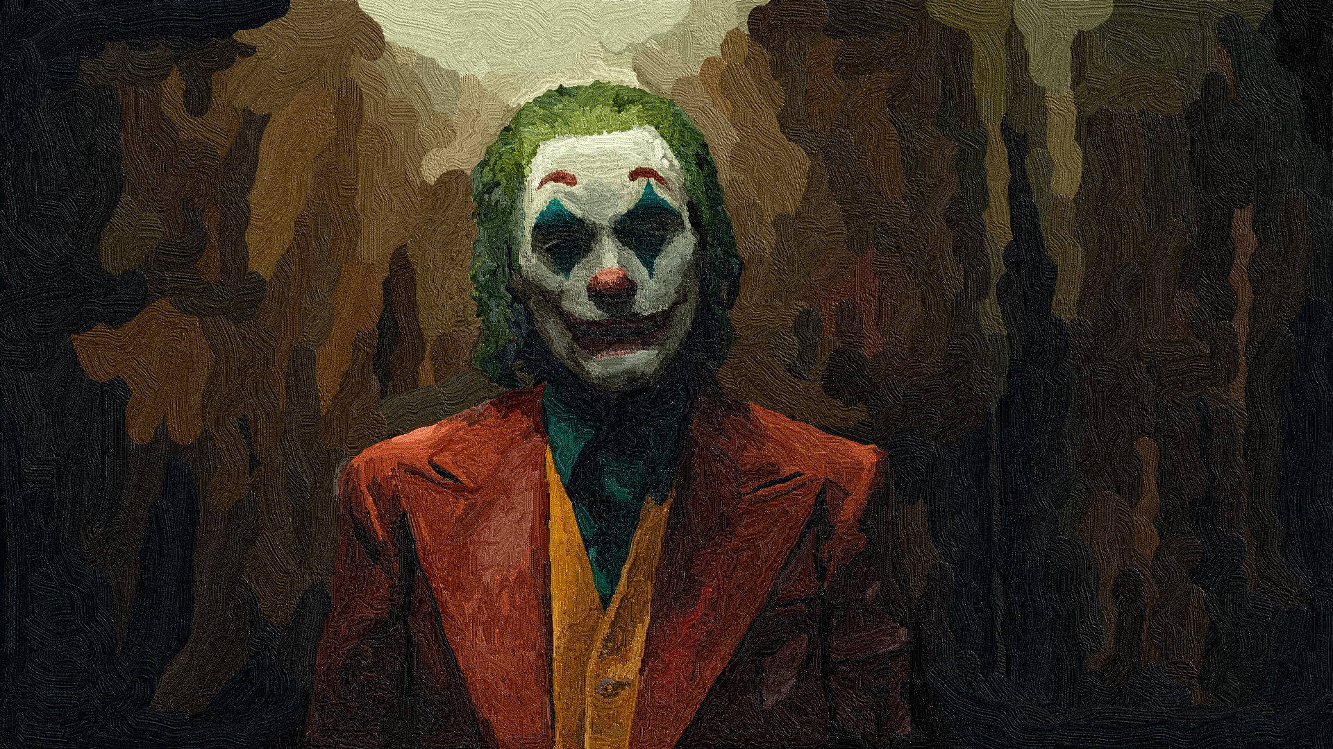 Textured Joker 2020 Painting Background