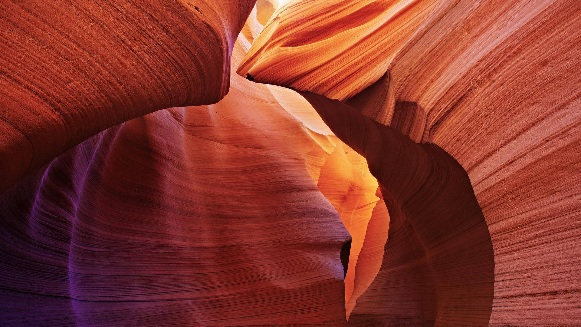 Textured Red Rock Formation