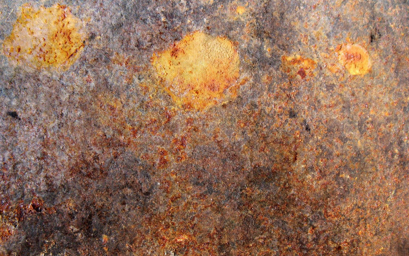 Textured Rusty Iron Metal Background
