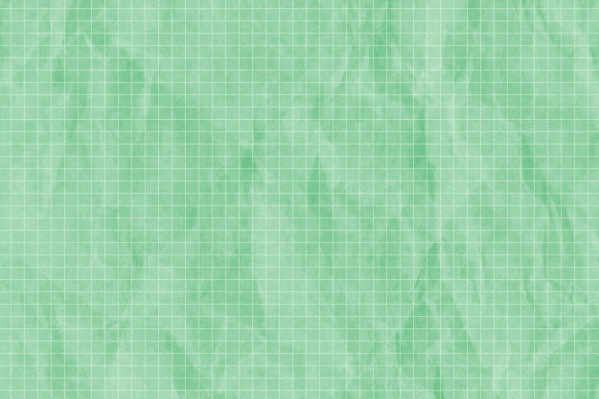 Textured Sea Green And White Grid Aesthetic Background