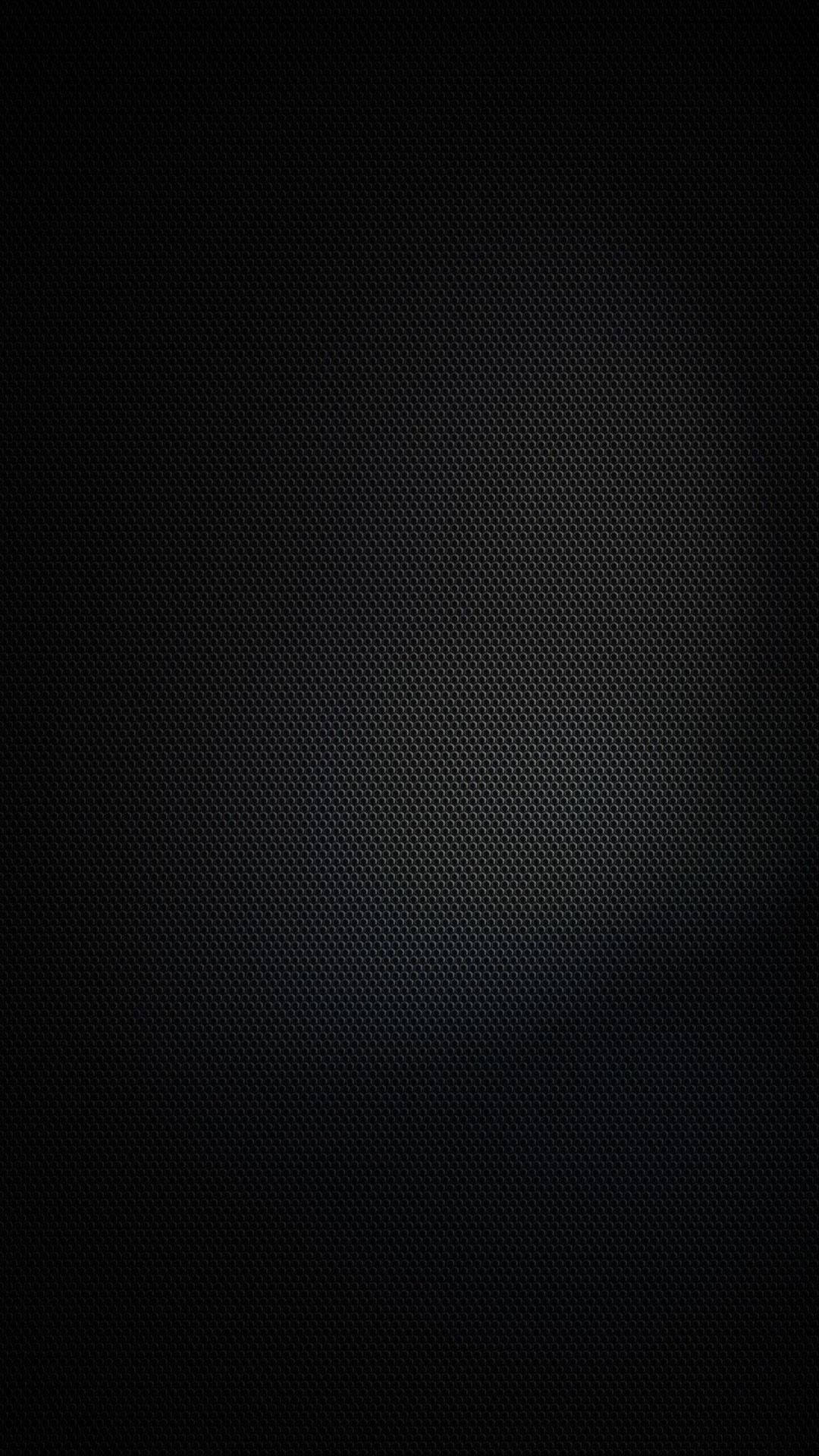 Textured Total Black Honeycomb Background