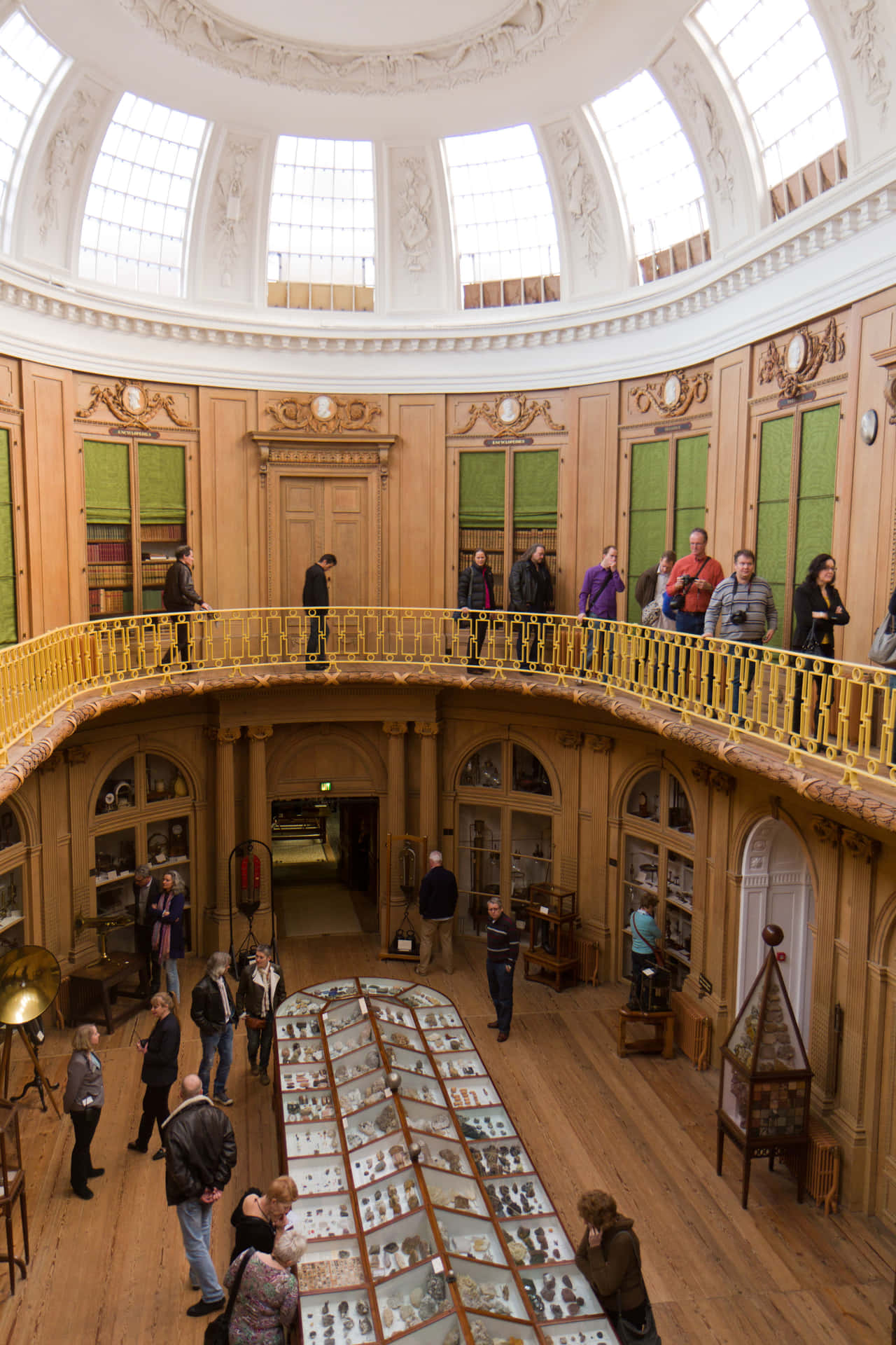 Teylers Oval Room Background