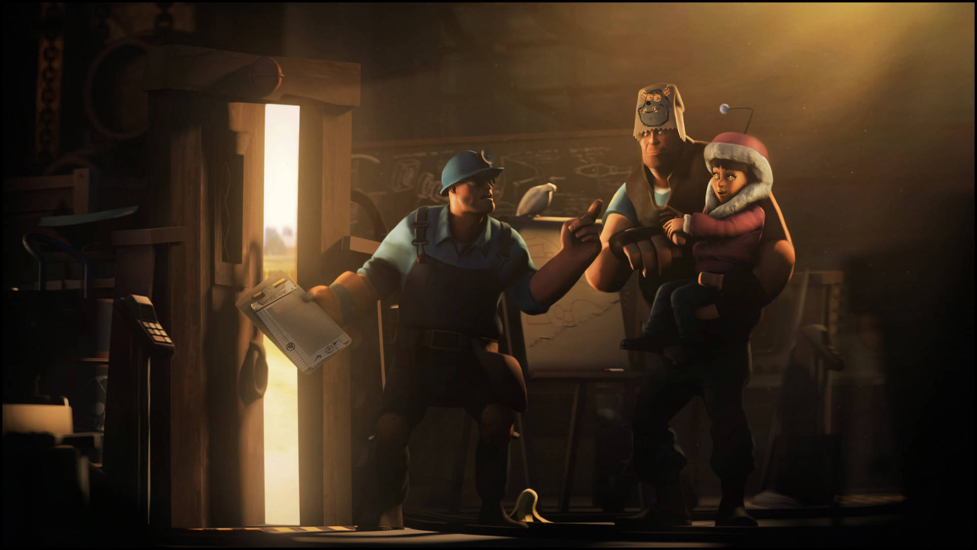 Tf2 4k Action Game Background