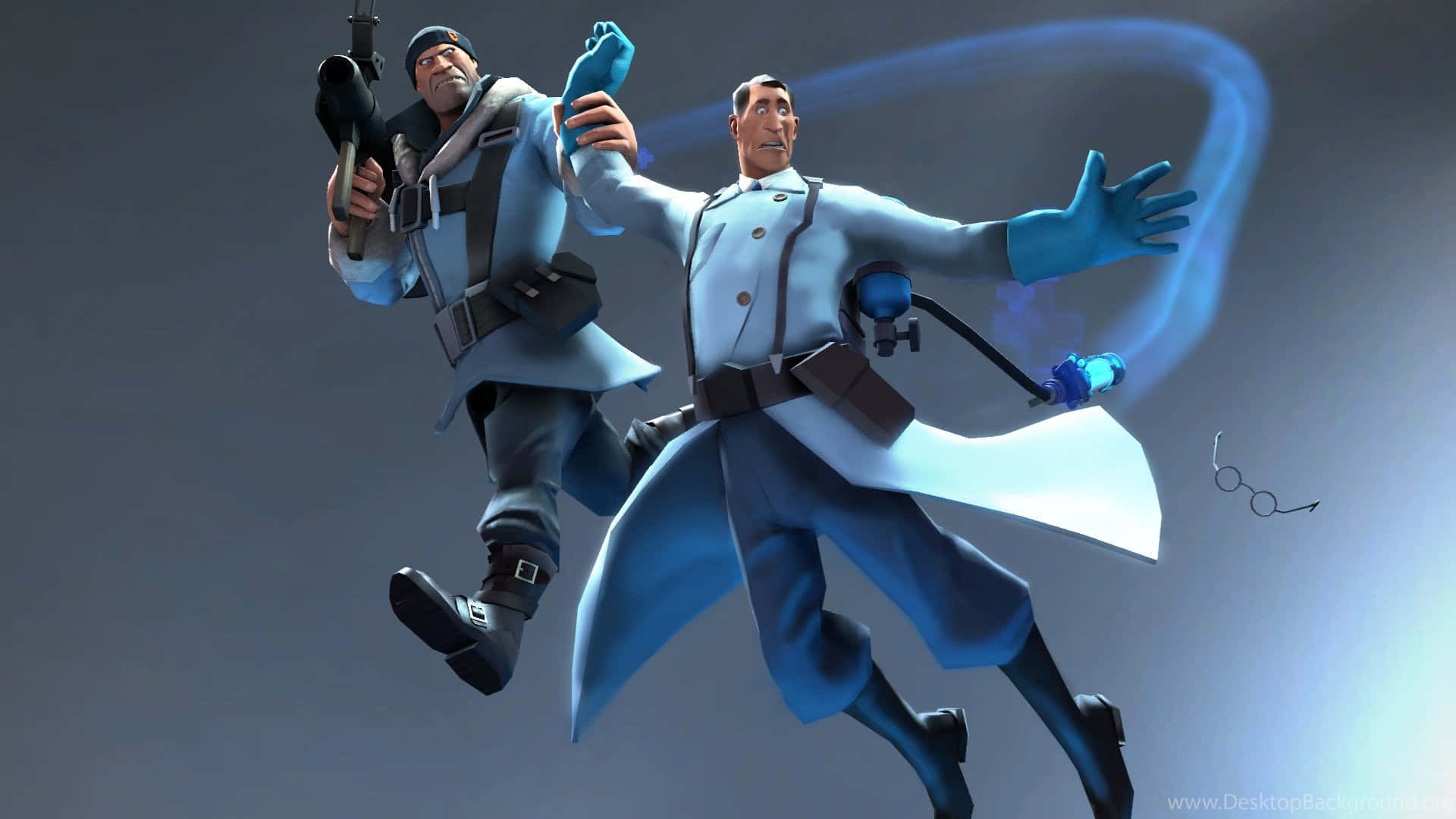 Tf2 Medic Cool Action Video Game Background