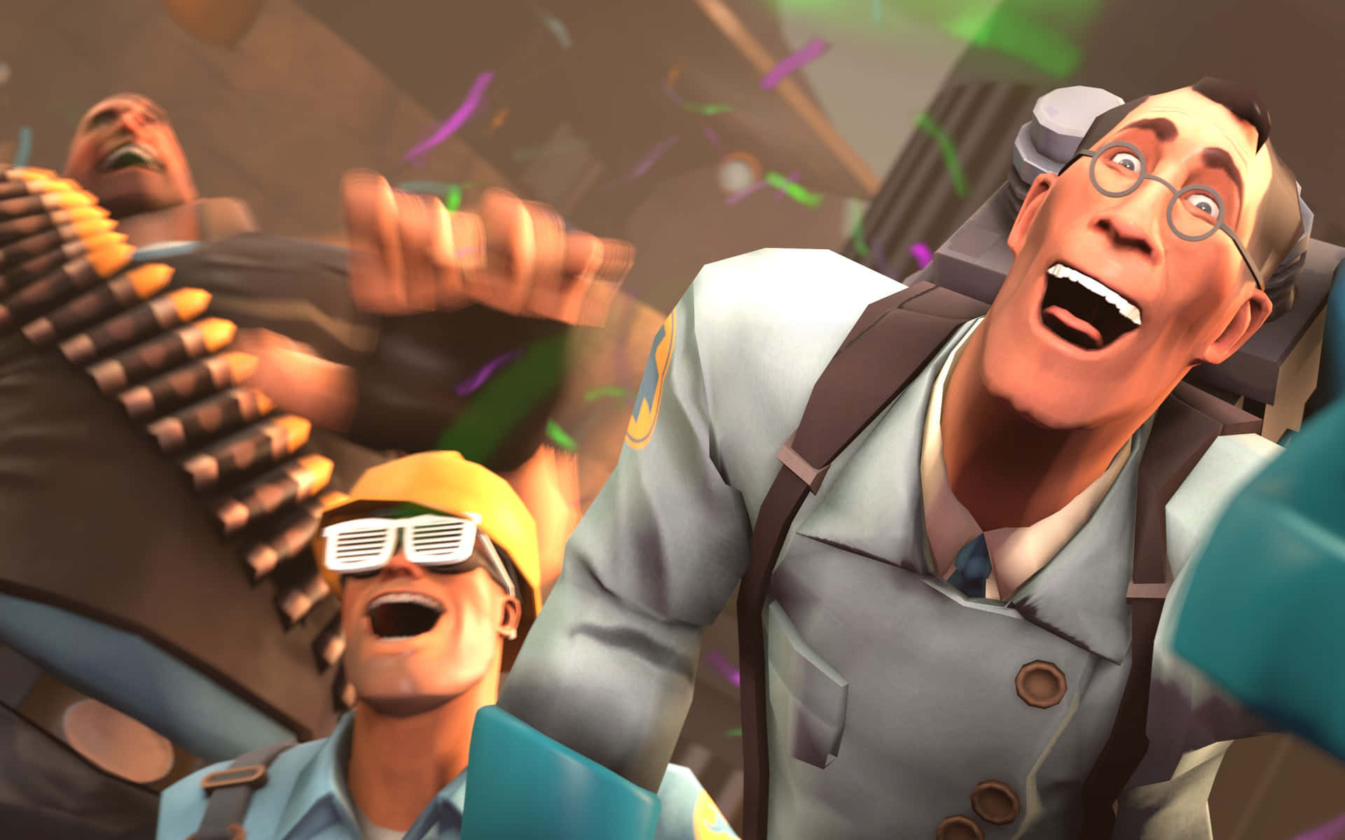 Tf2 Medic Villain Character Design Background