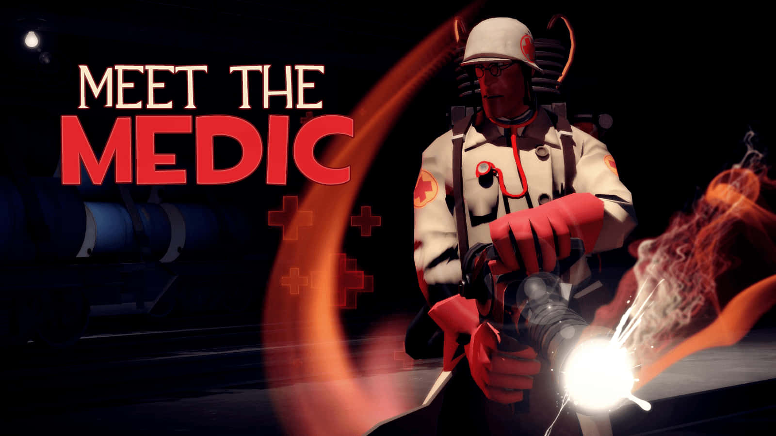 Tf2 Video Game Villain Medic Background