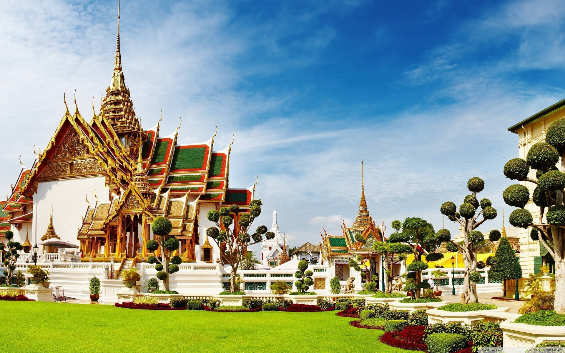 Thailand Bangkok Grand Palace Background