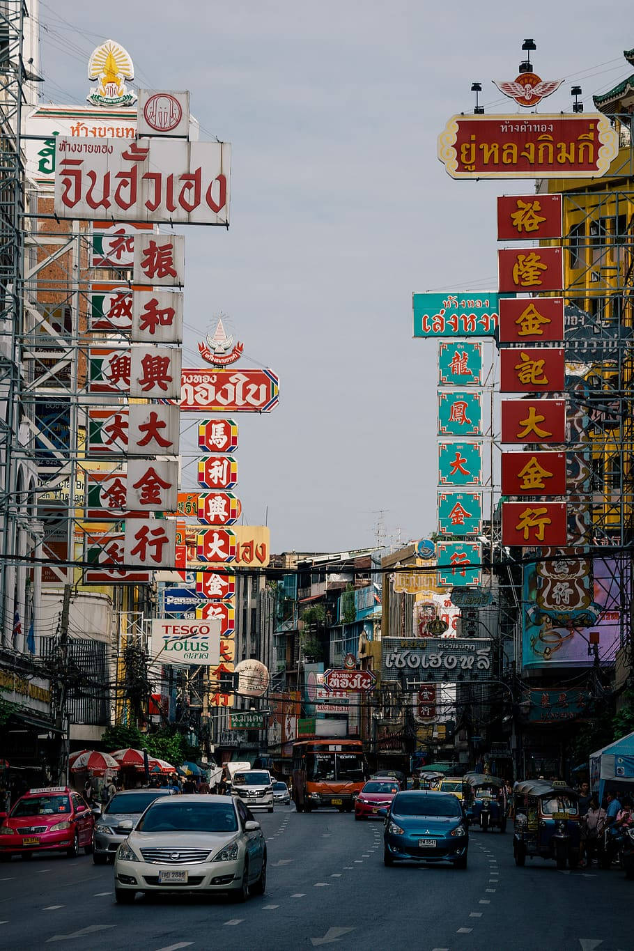 Thailand Chinatown Heritage Background