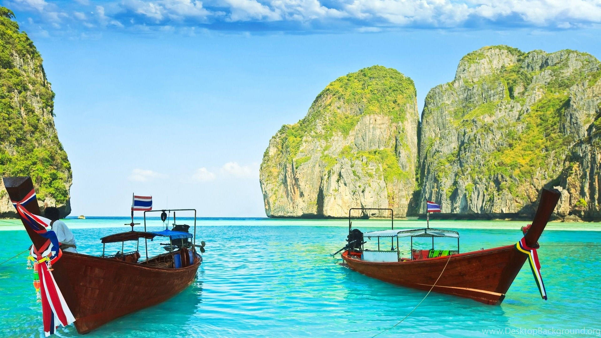 Thailand Phi Phi Island Background