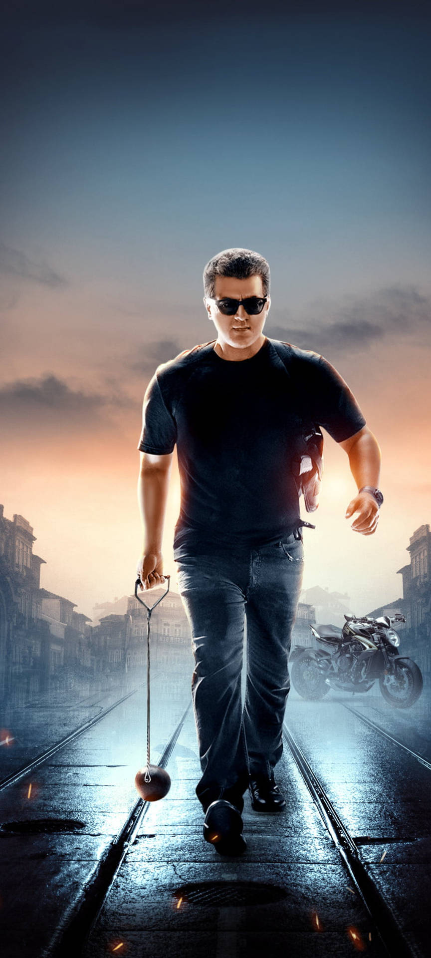 Thala Ajith Cool Poster Background