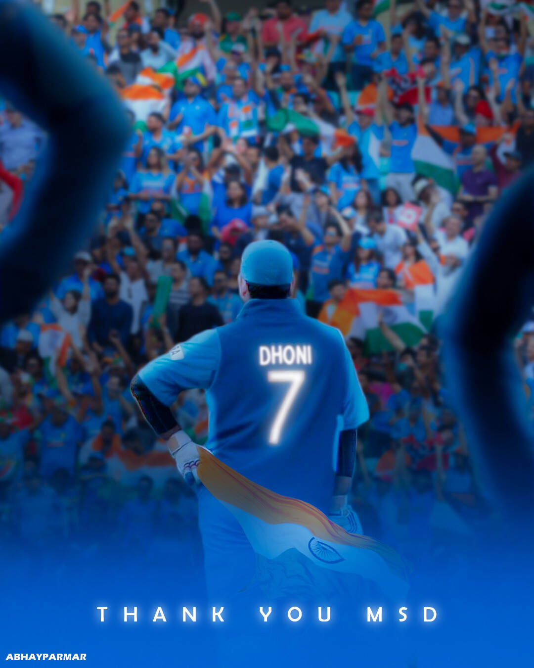 Thank You Ms Dhoni 7 Background